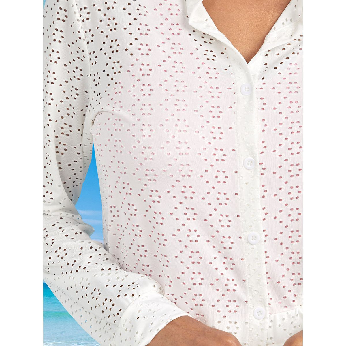 طقم بحر من ( بلوزة + شورت ) من ستايلي-women-clothing-swimandbeach-beach-beachwear-image-3