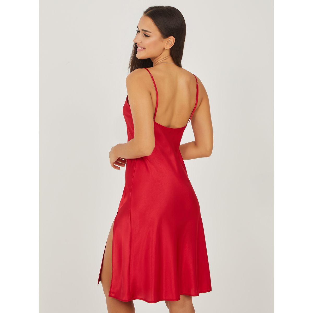 قميص نوم ساتان بحمالات رفيعة-women-clothing-nightwear-nighties-image-4