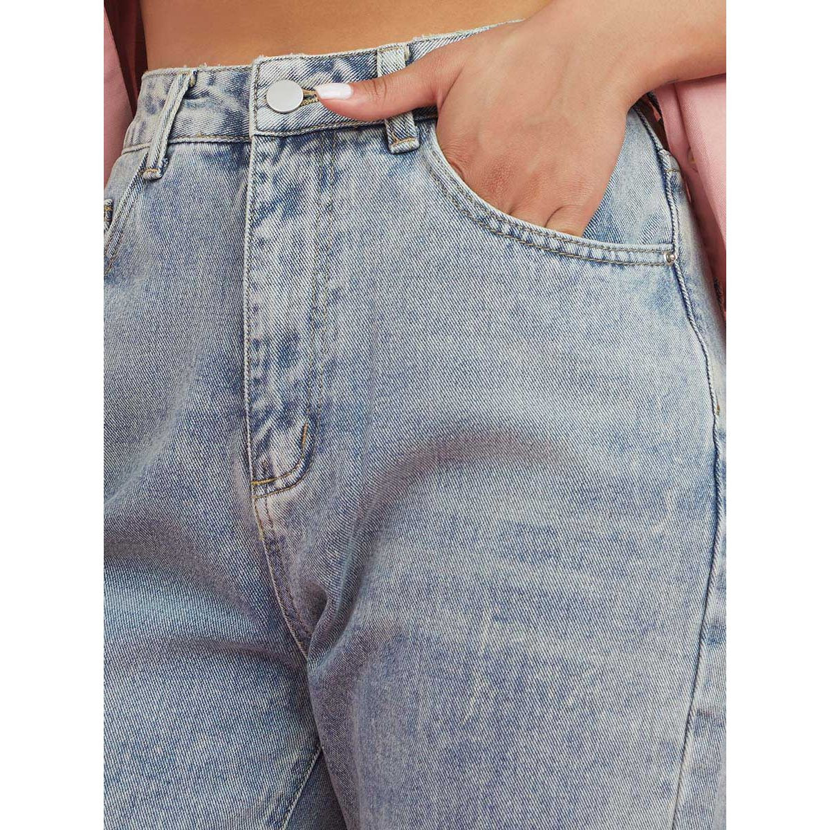 جينز بقصة موم وخصر عالي من ستايلي-women-clothing-bottoms-jeans-image-3