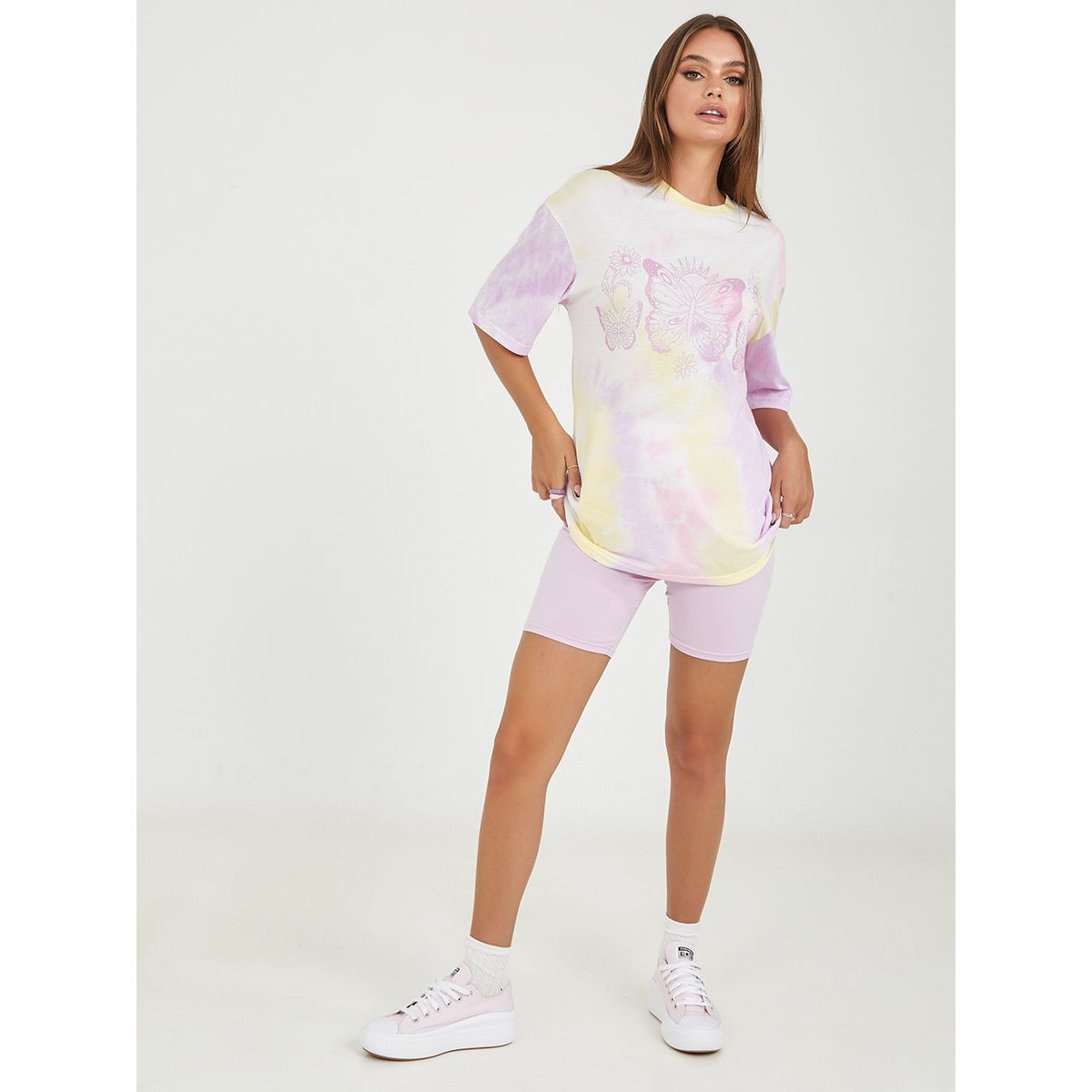 تيشيرت طويل باكمام قصيرة من ستايلي-women-clothing-tshirts-image-4