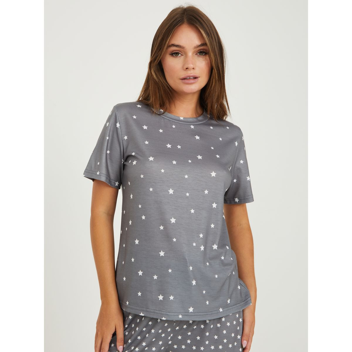 طقم بيجاما من ( تيشيرت + بنطال )-women-clothing-nightwear-pyjamas-longsets-image-3