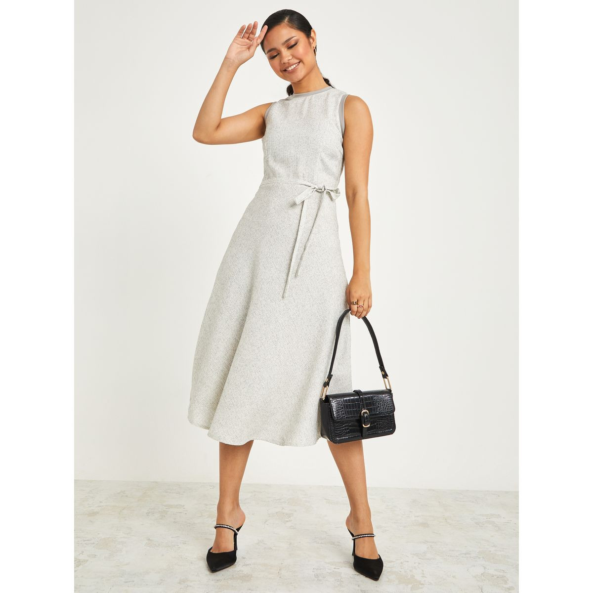 فستان ميدي بلا اكمام-women-clothing-dresses-image-1