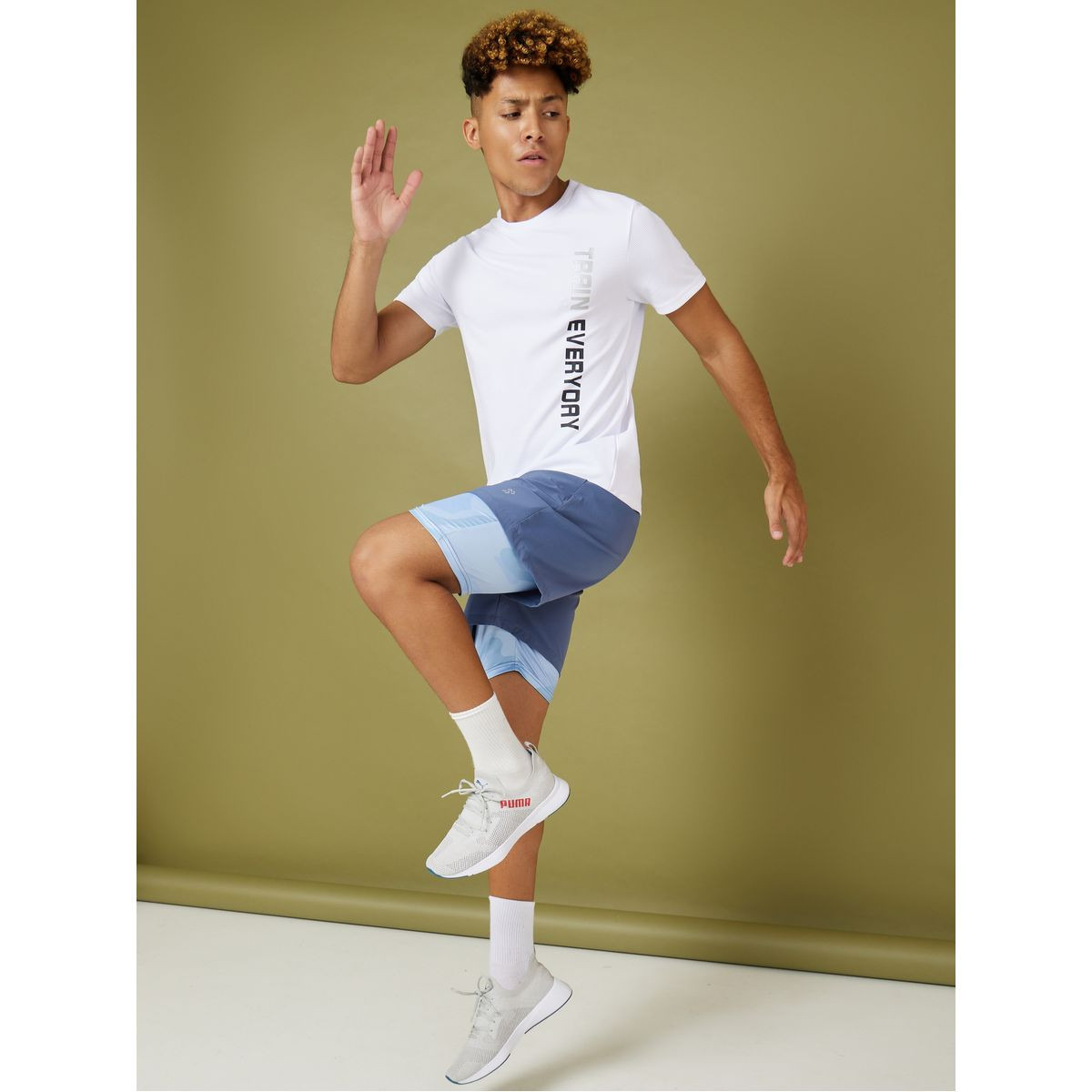 Styli Active Drawstring Waist 2In1 Active Shorts-sports-men-clothing-bottoms-image-2