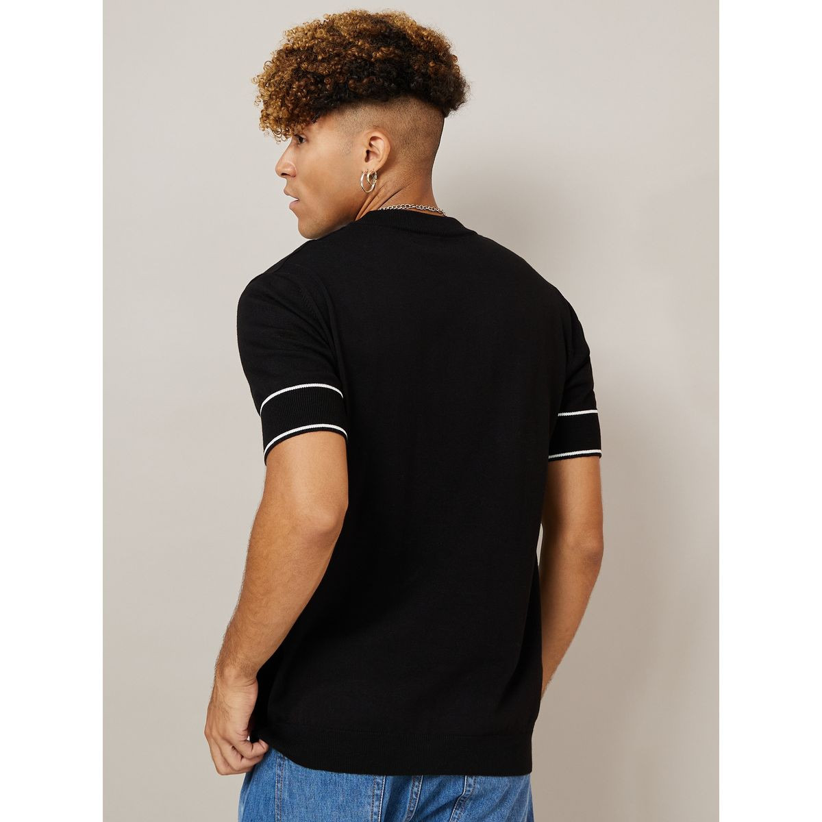 تيشيرت مطبع بكتابة وياقة دائرية-men-clothing-tshirtsandpolos-tshirts-image-5
