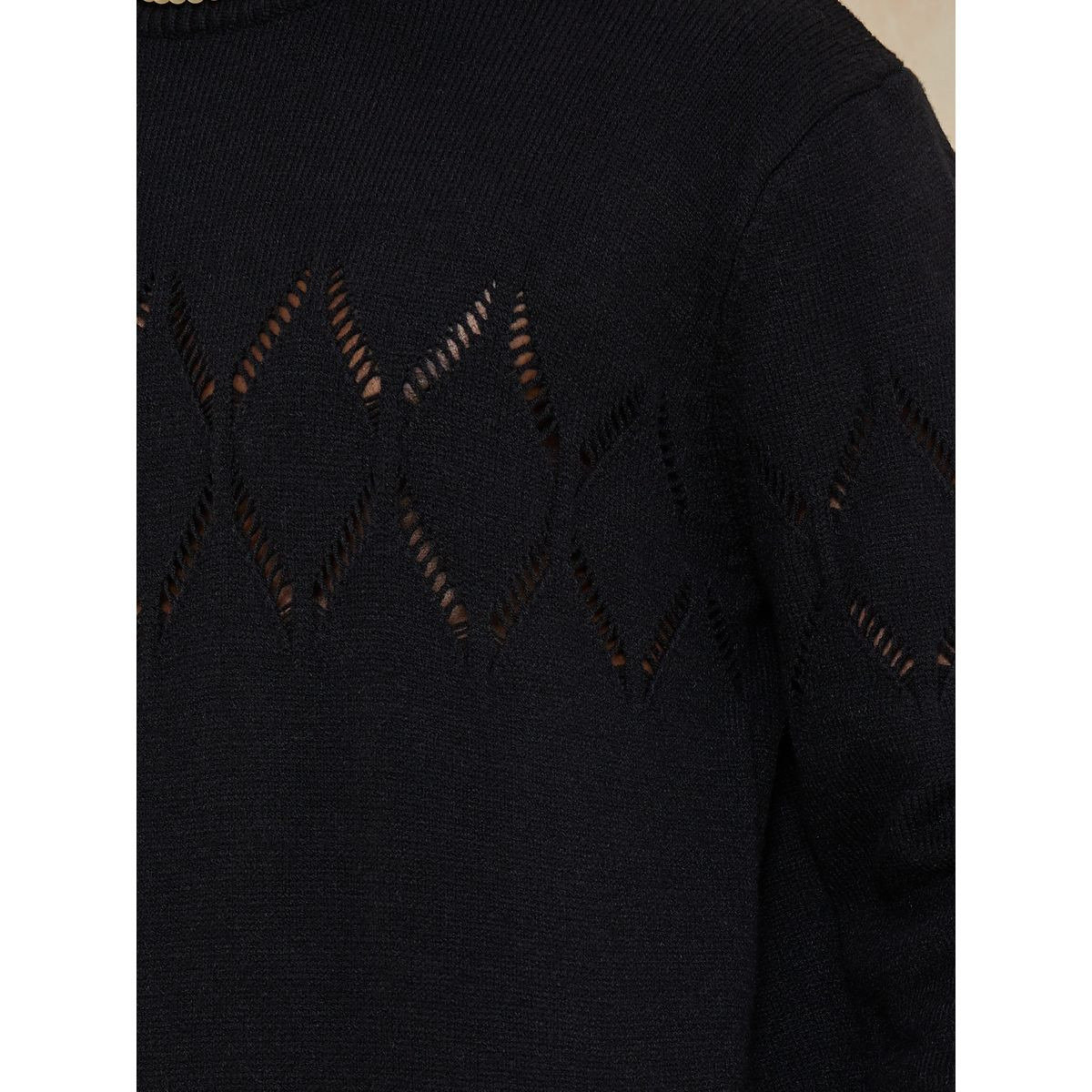 Styli Cut Out Detail Jumper with Contrast Stripe Hem-men-clothing-sweatersandpullovers-image-3