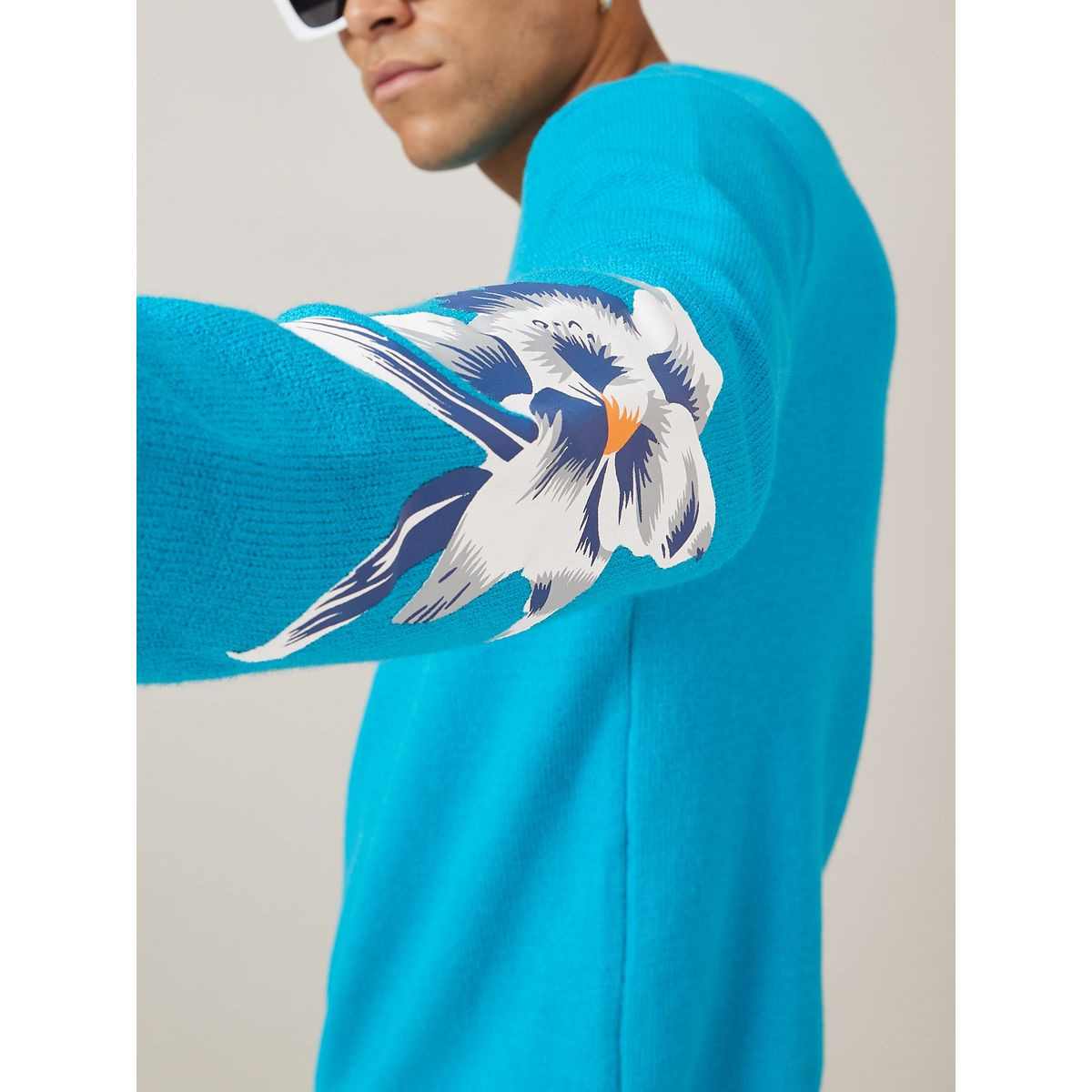 Styli Floral Print Long Sleeves Motif Detail Jumper-men-clothing-sweatersandpullovers-image-4