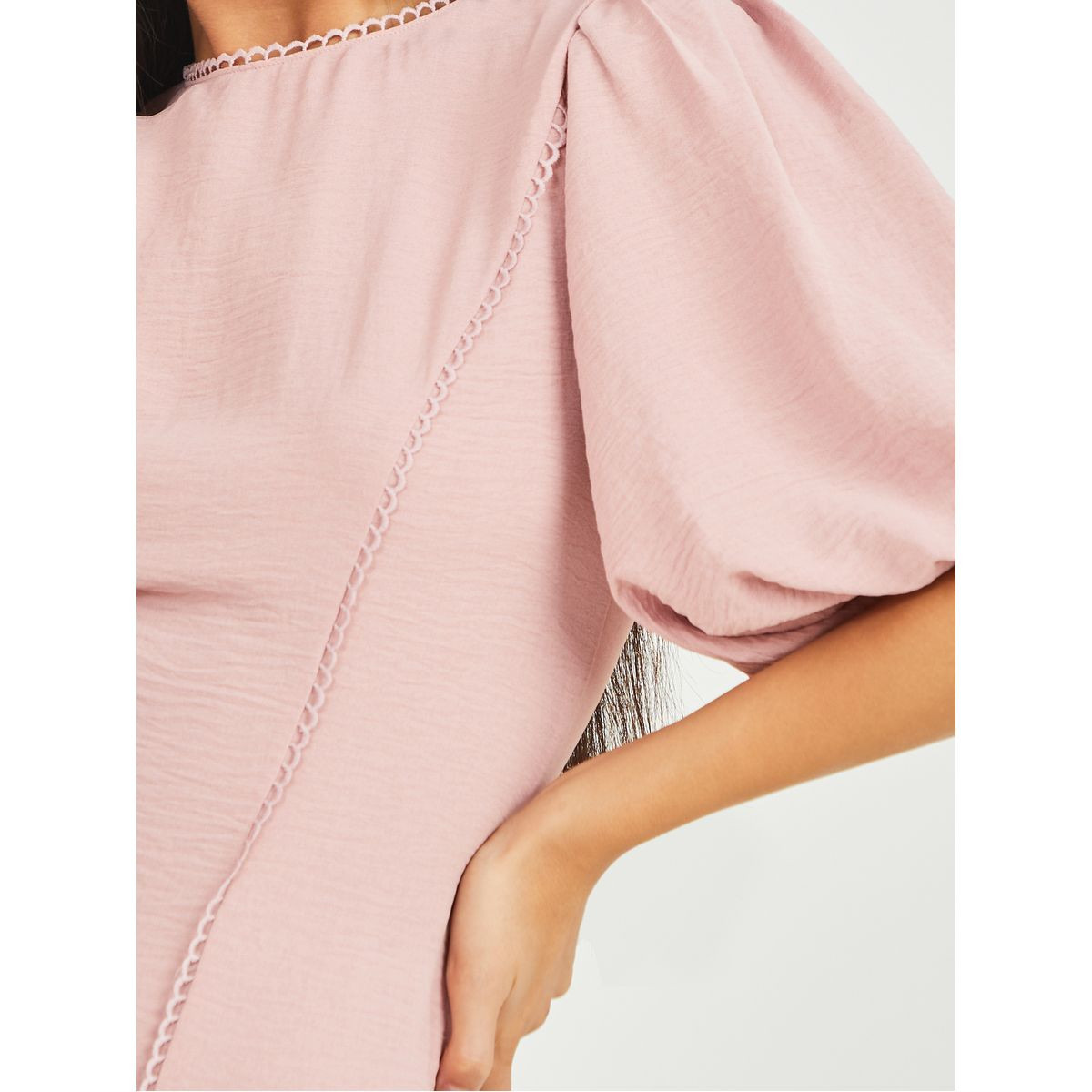 فستان ميدي باكمام قصيرة-women-clothing-dresses-image-3