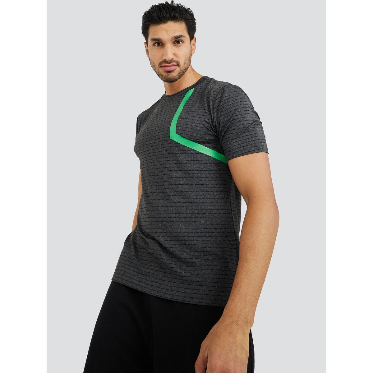 Styli Active Angular Blocking Detail Active T-shirt-men-clothing-sportswearandactivewear-tshirtsandpolos-image-3