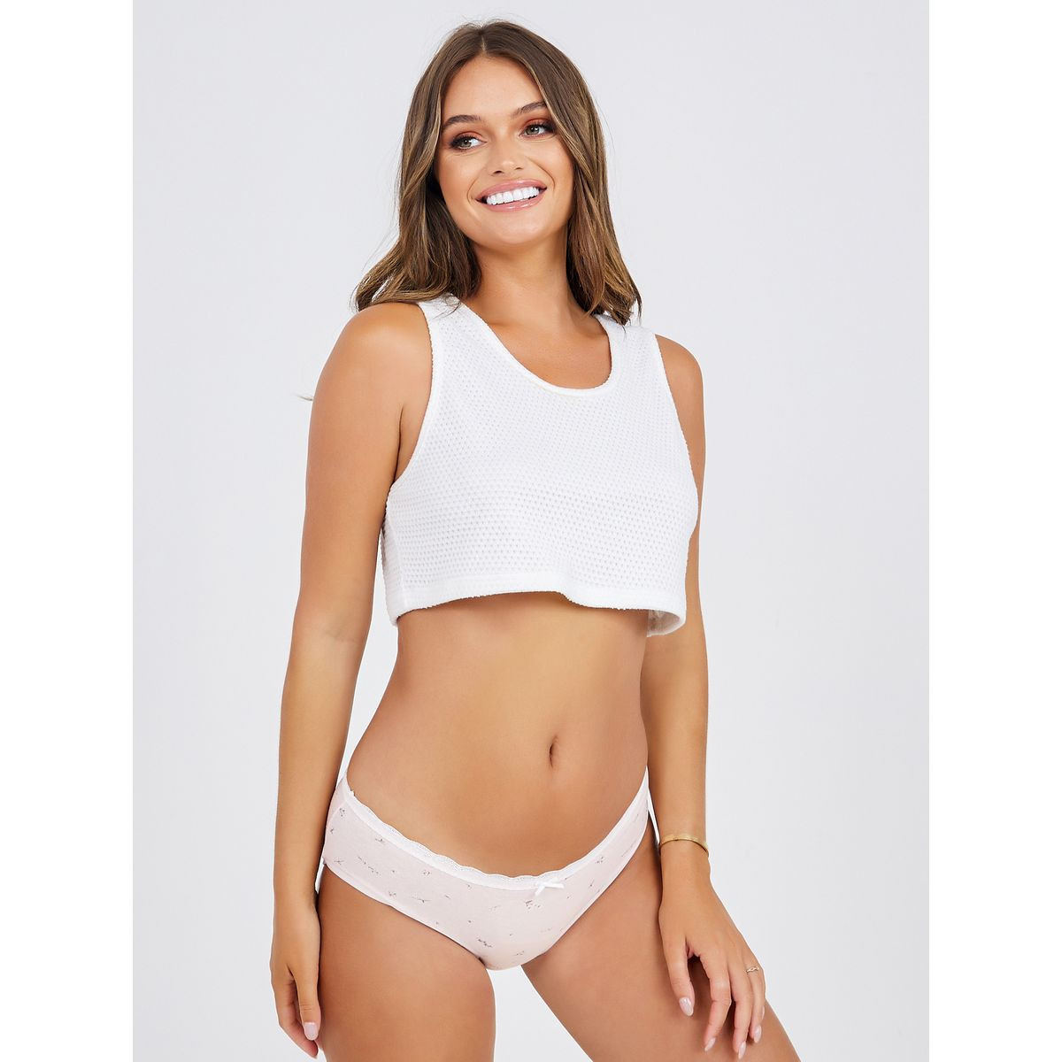 مجموعة من 5 سروال داخلي قطني-women-clothing-lingerie-panties-image-2