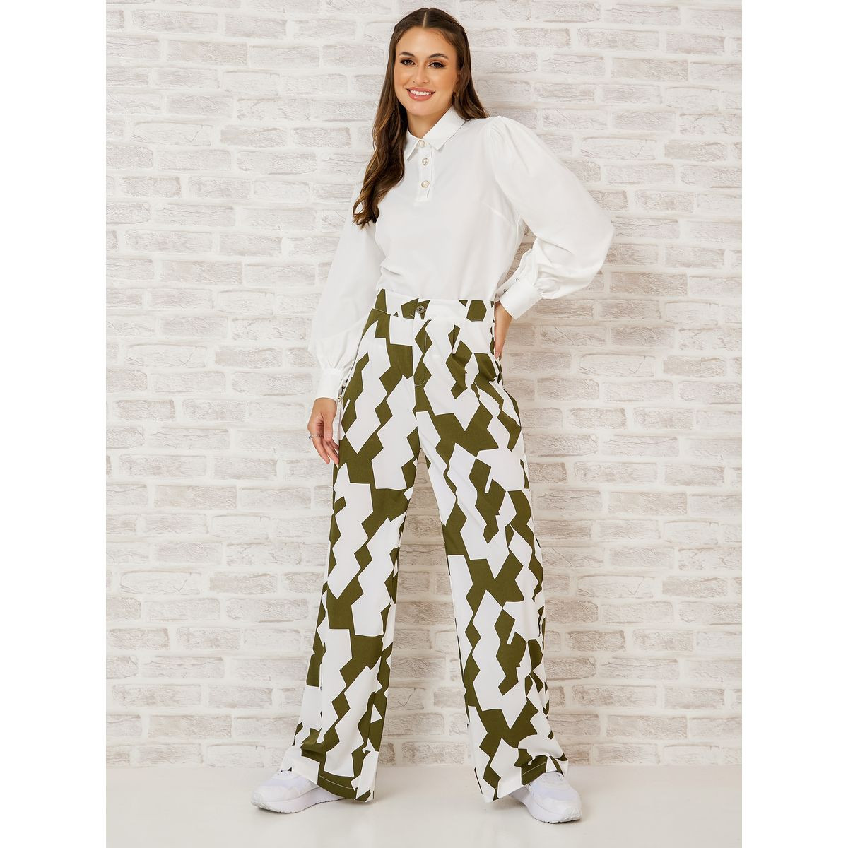 بلوزة كاجوال باكمام طويلة-women-clothing-shirtsandblouses-blouses-image-2