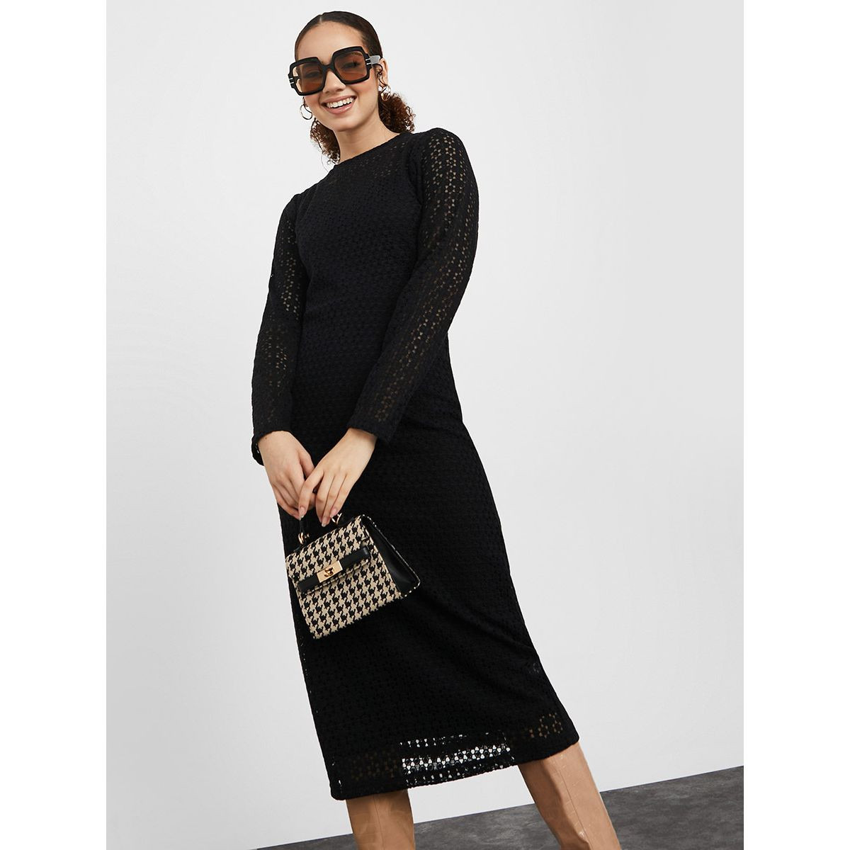 Styli Long Sleeves Embroidered Insert Lined Midi Dress-women-clothing-dresses-image-2