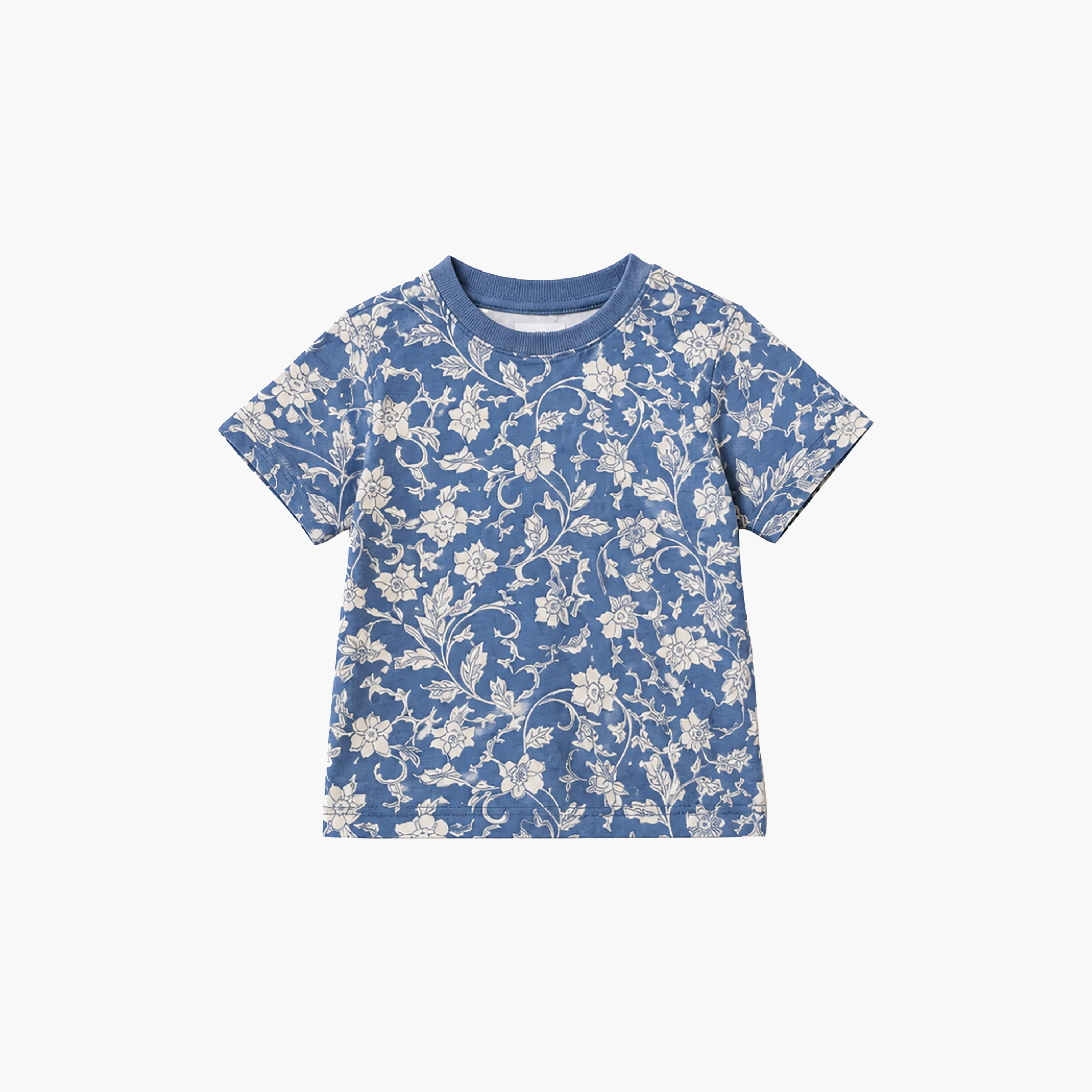 Babyqlo Floral Short Sleeves T-Shirt & Shorts Co-ord Set-baby-girls-clothing-setsandcoords-image-7