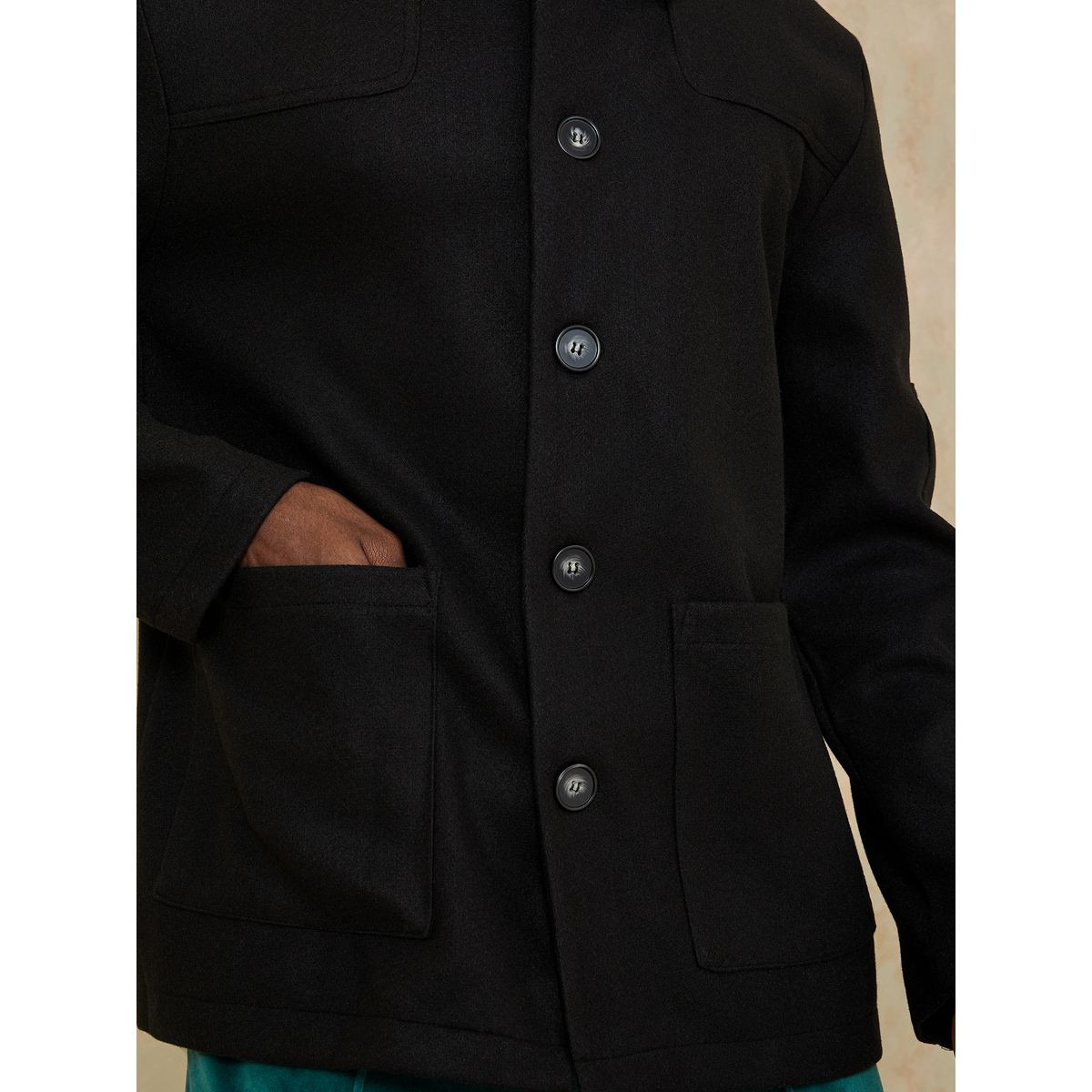 جاكيت بقصة مريحة وازرار غلق من ستايلي-men-clothing-jacketsandblazers-jackets-image-4