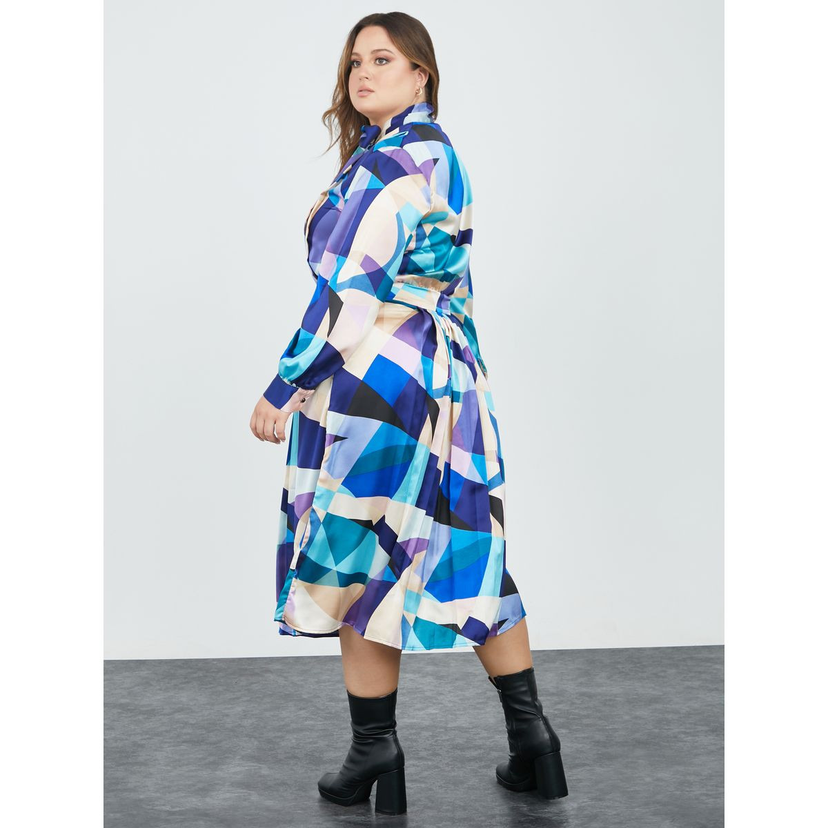 فستان ميدي مطبع بطبعة مجردة-women-clothing-dresses-image-4