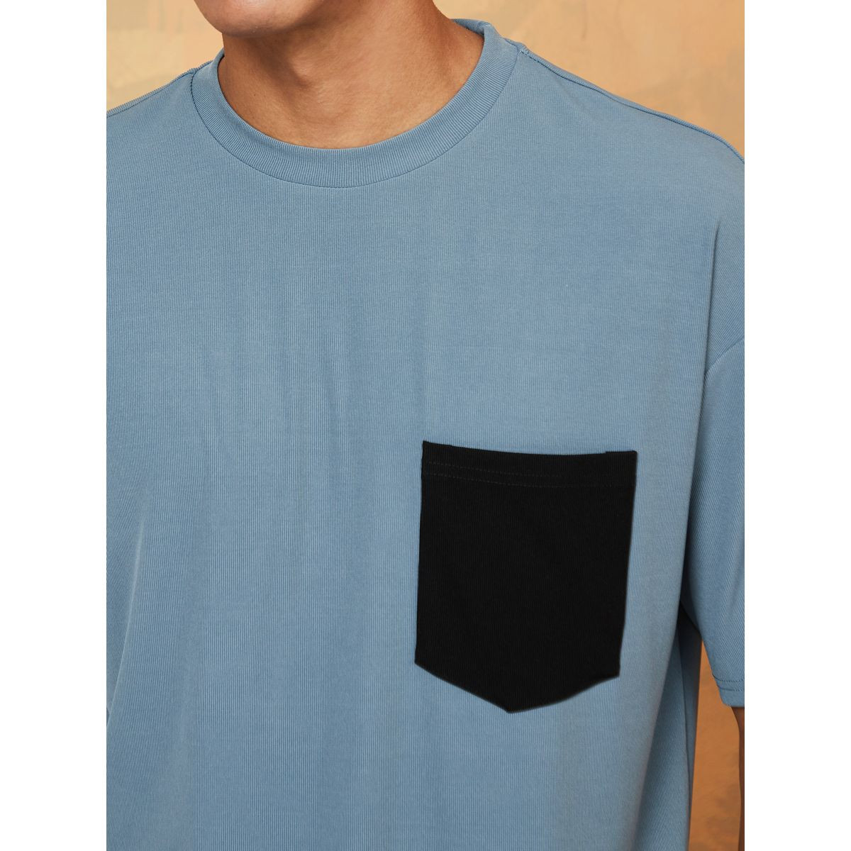 تيشيرت بقصة واسعة مع جيوب-men-clothing-tshirtsandpolos-tshirts-image-4