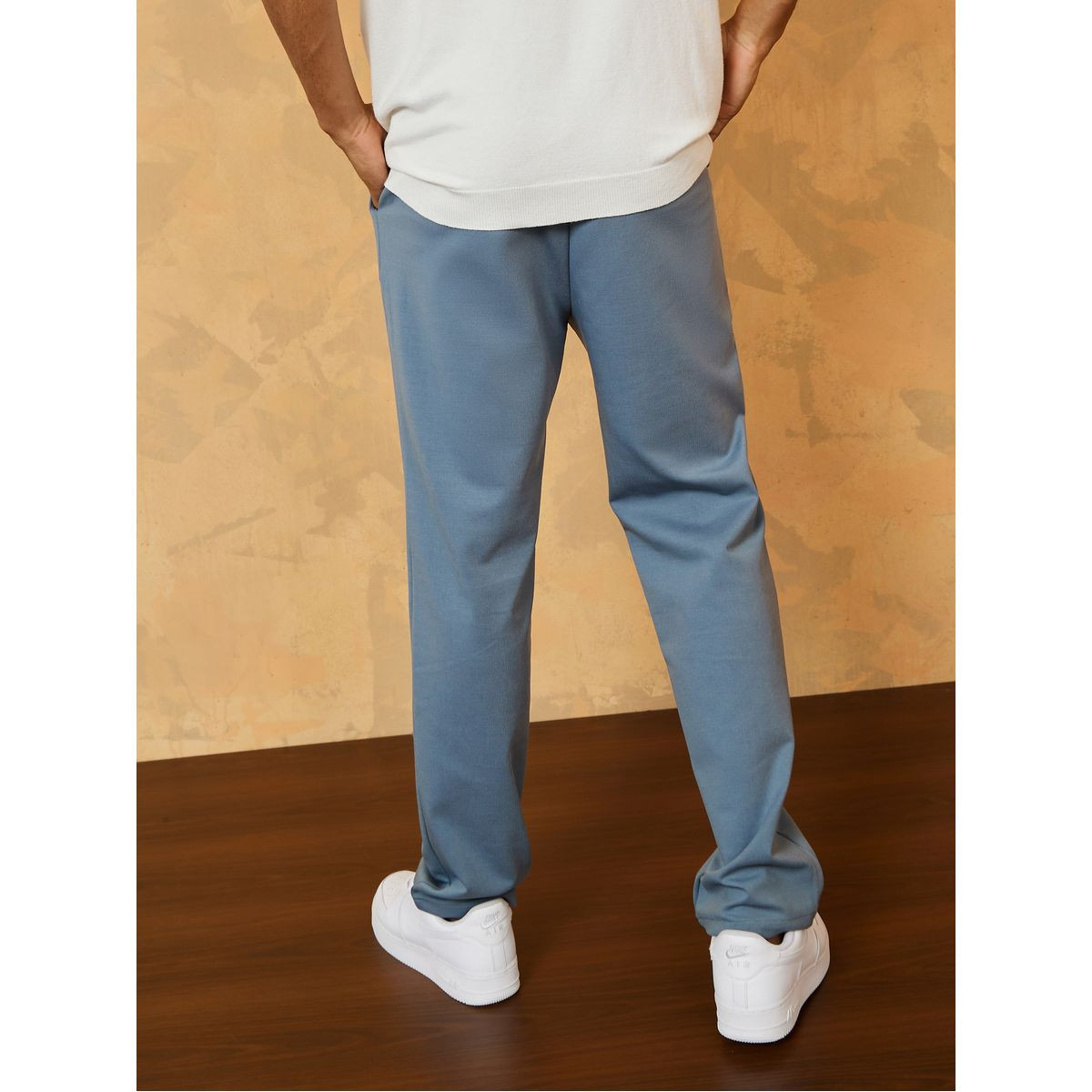 بنطال محبوك بقصة سليم فت-men-clothing-bottoms-trousersandchinos-trousers-image-4