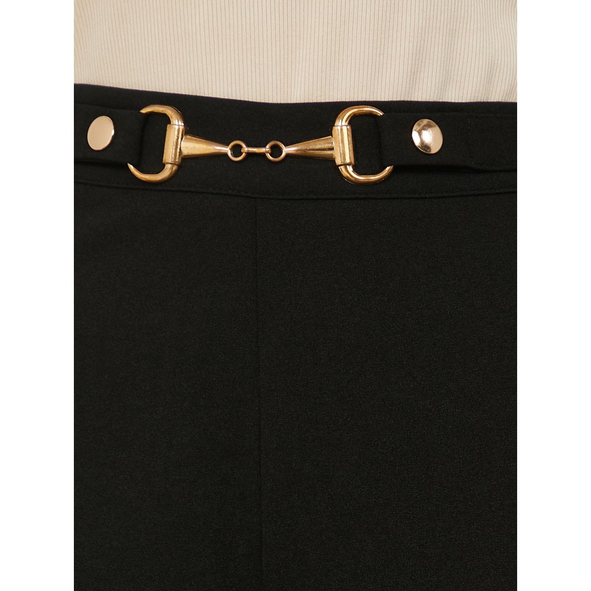 Styli Belt Detail Straight Leg Trouser-women-clothing-trousers-image-3