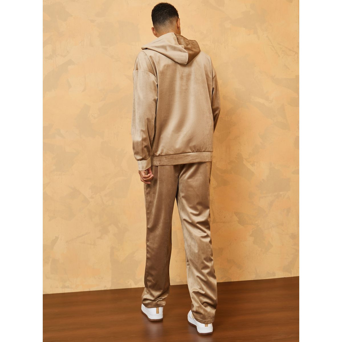 Styli Relaxed Fit Velour Hoodie and Jogger Co-Ord Set-men-clothing-coordsets-image-6