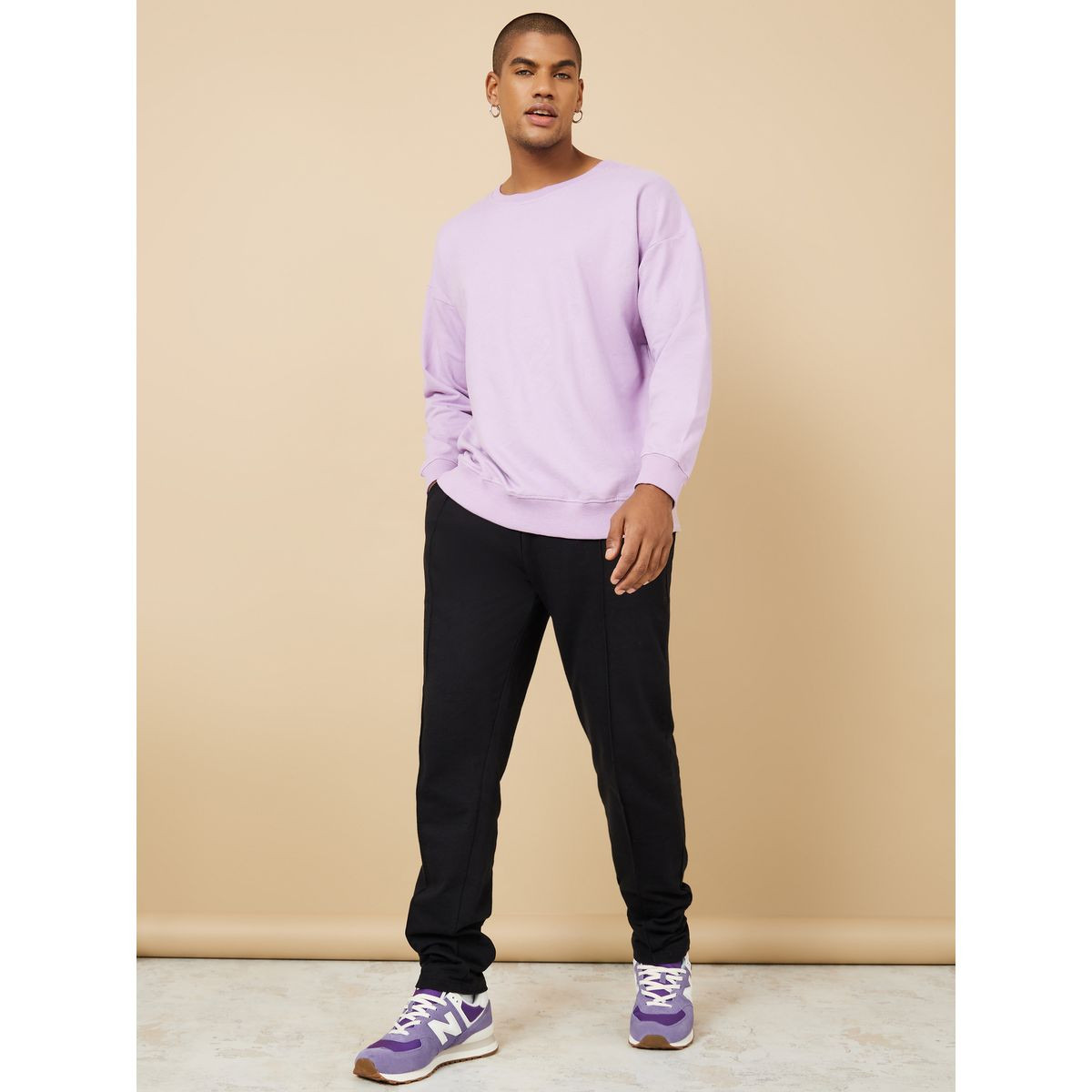 Styli Front Pintuck Detail Slim Fit Jogger-men-clothing-bottoms-joggers-image-2
