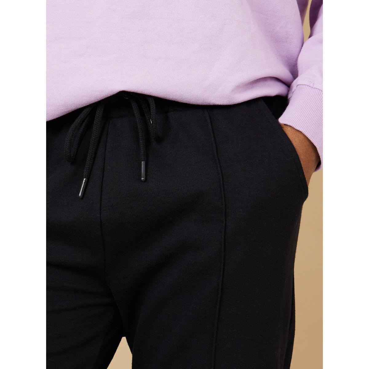 Styli Front Pintuck Detail Slim Fit Jogger-men-clothing-bottoms-joggers-image-3
