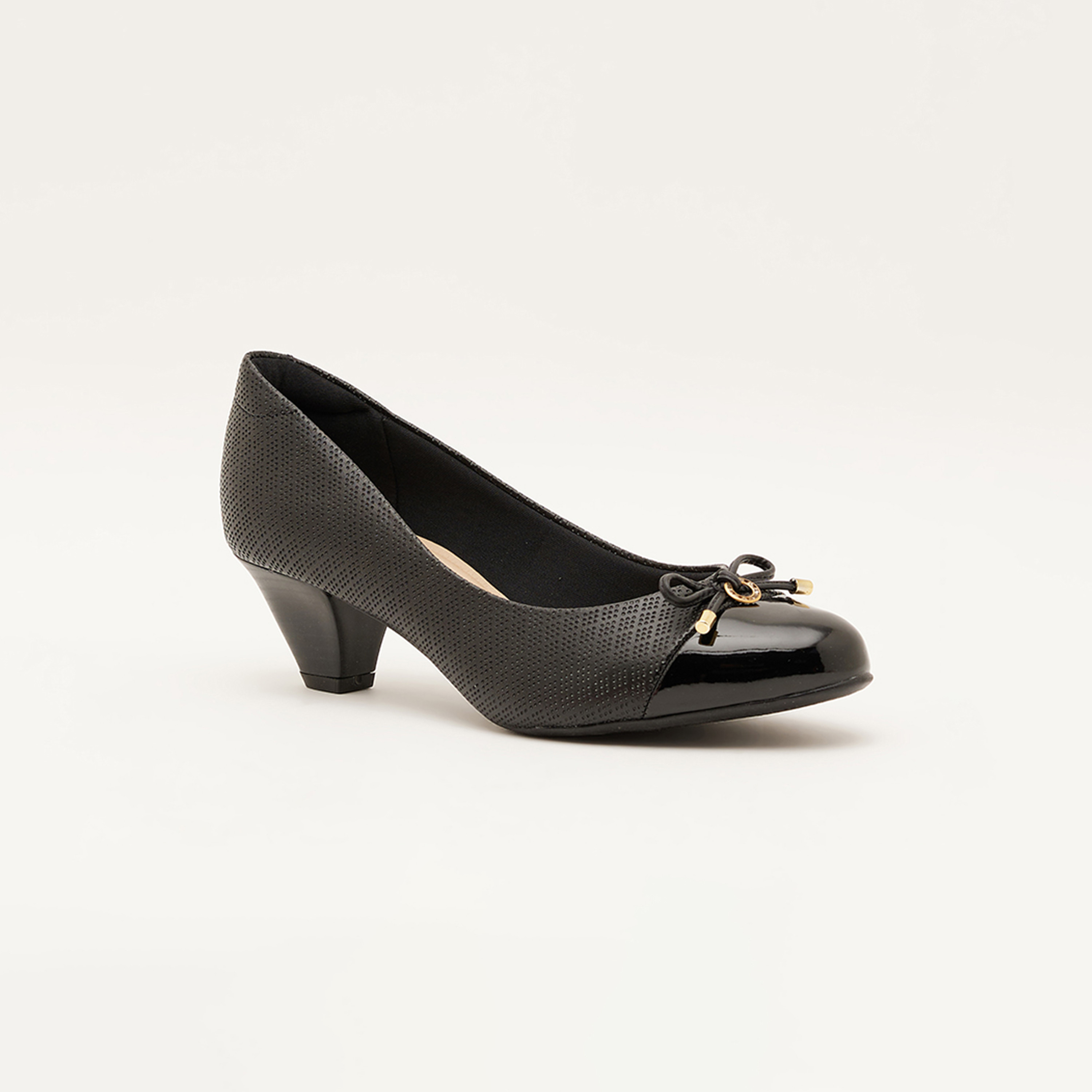 7005-562-23577 | حذاء نسائي من مودير بمقدمة مدببة مع مزينة من فيونكة-women-shoes-heels-image-1