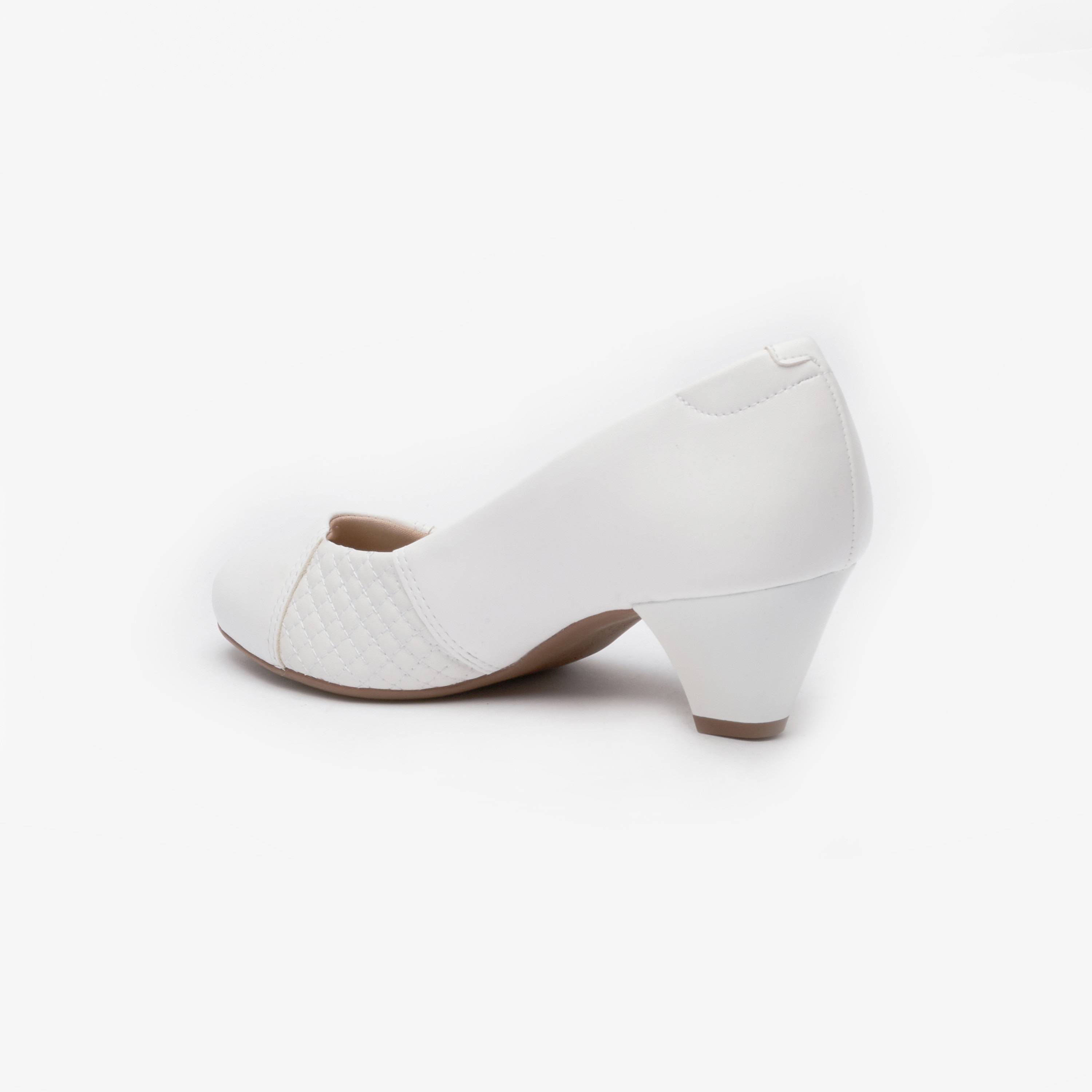 Modare by Geoomnii Women's Quilted Pointed Toe Pumps | 7005-647-14708        -women-shoes-heels-image-8