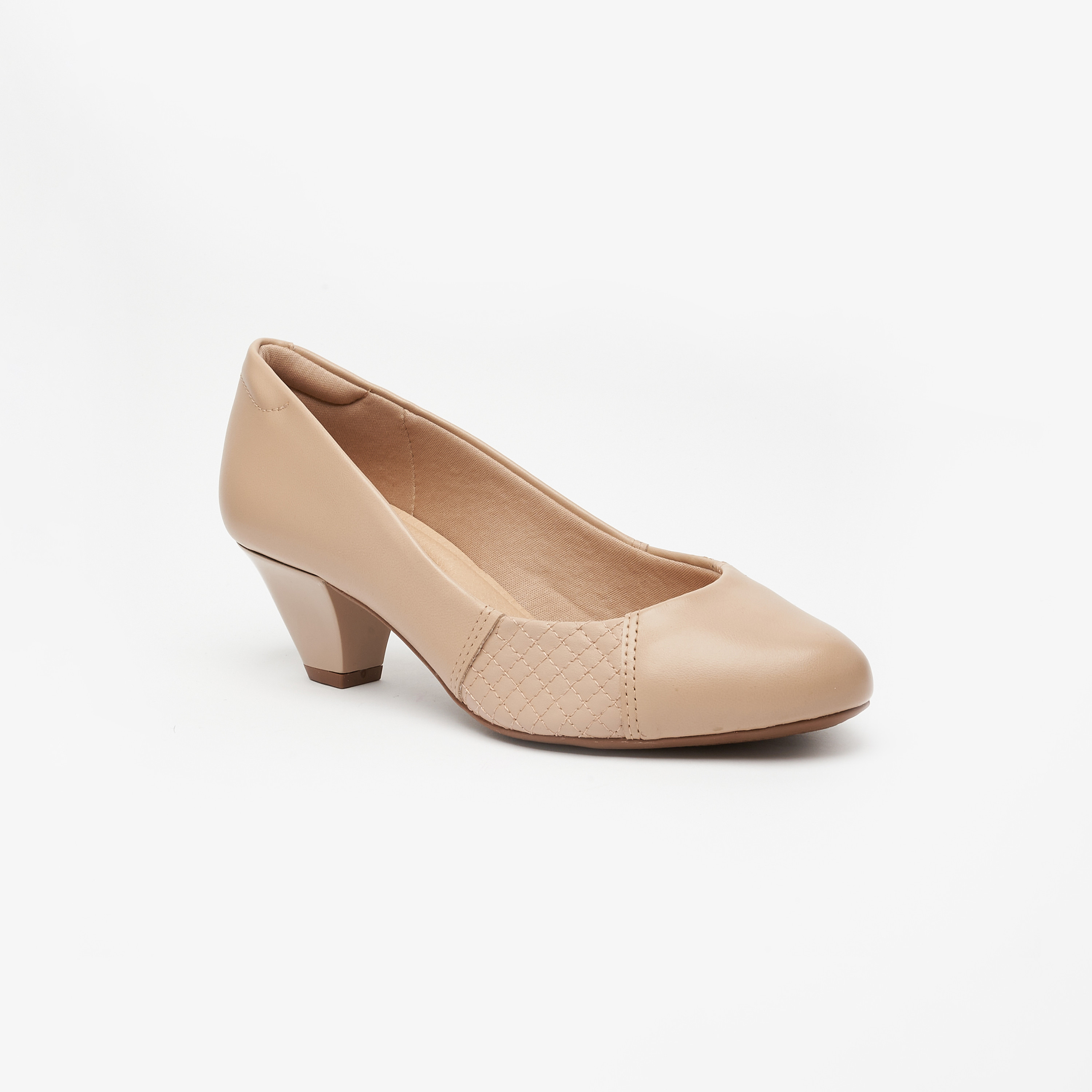 Modare by Geoomnii Women's Quilted Pointed Toe Pumps | 7005-647-14708        -women-shoes-heels-image-11