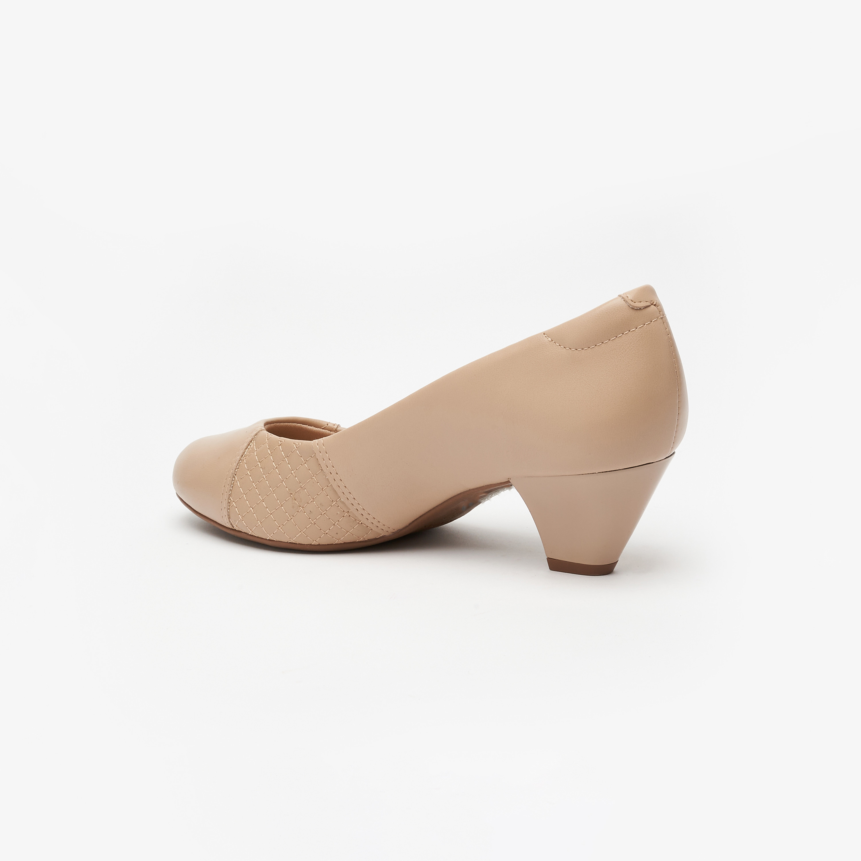 Modare by Geoomnii Women's Quilted Pointed Toe Pumps | 7005-647-14708        -women-shoes-heels-image-13