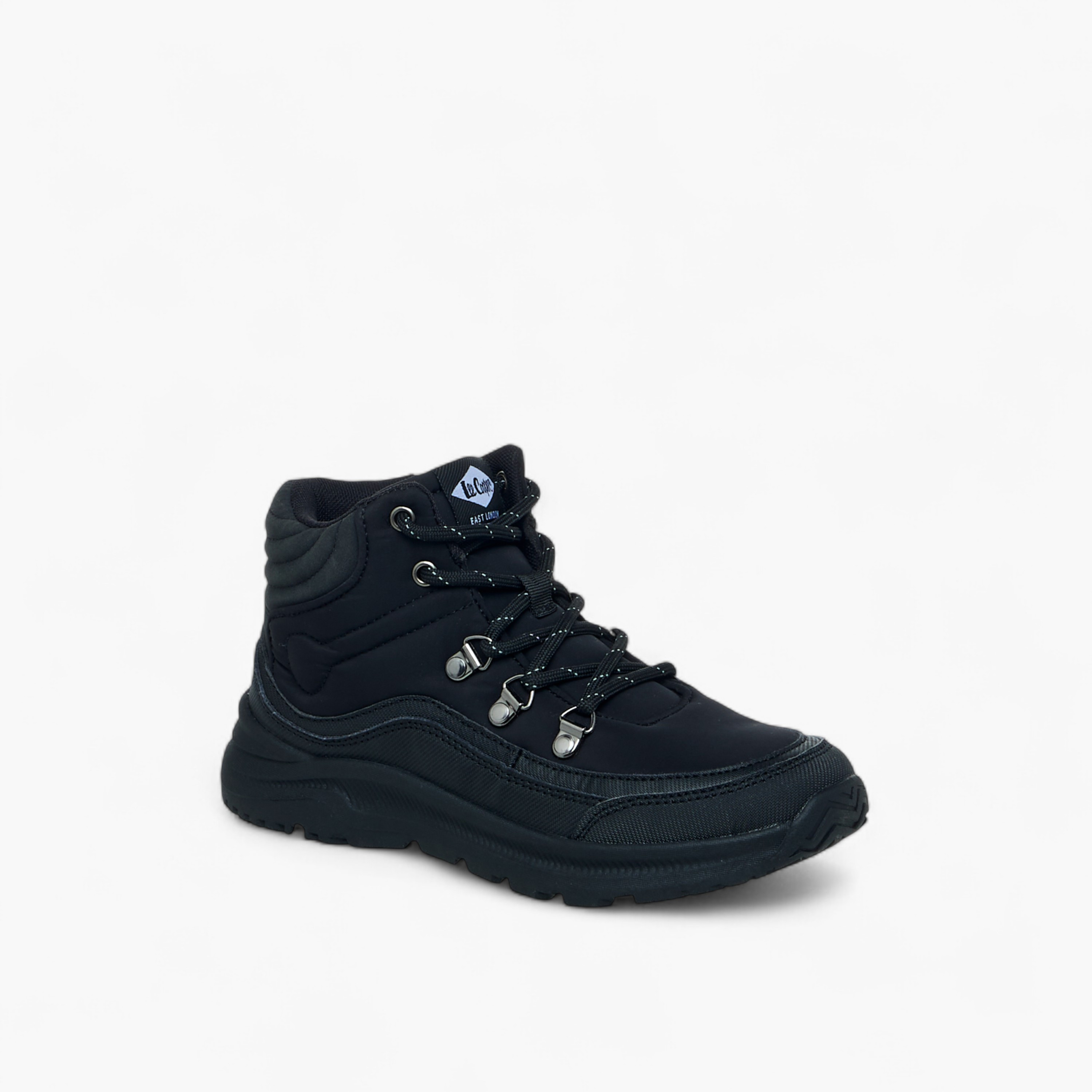 Lee Cooper Boys' Panelled Lace-Up Boots-boys-shoes-boots-image-2