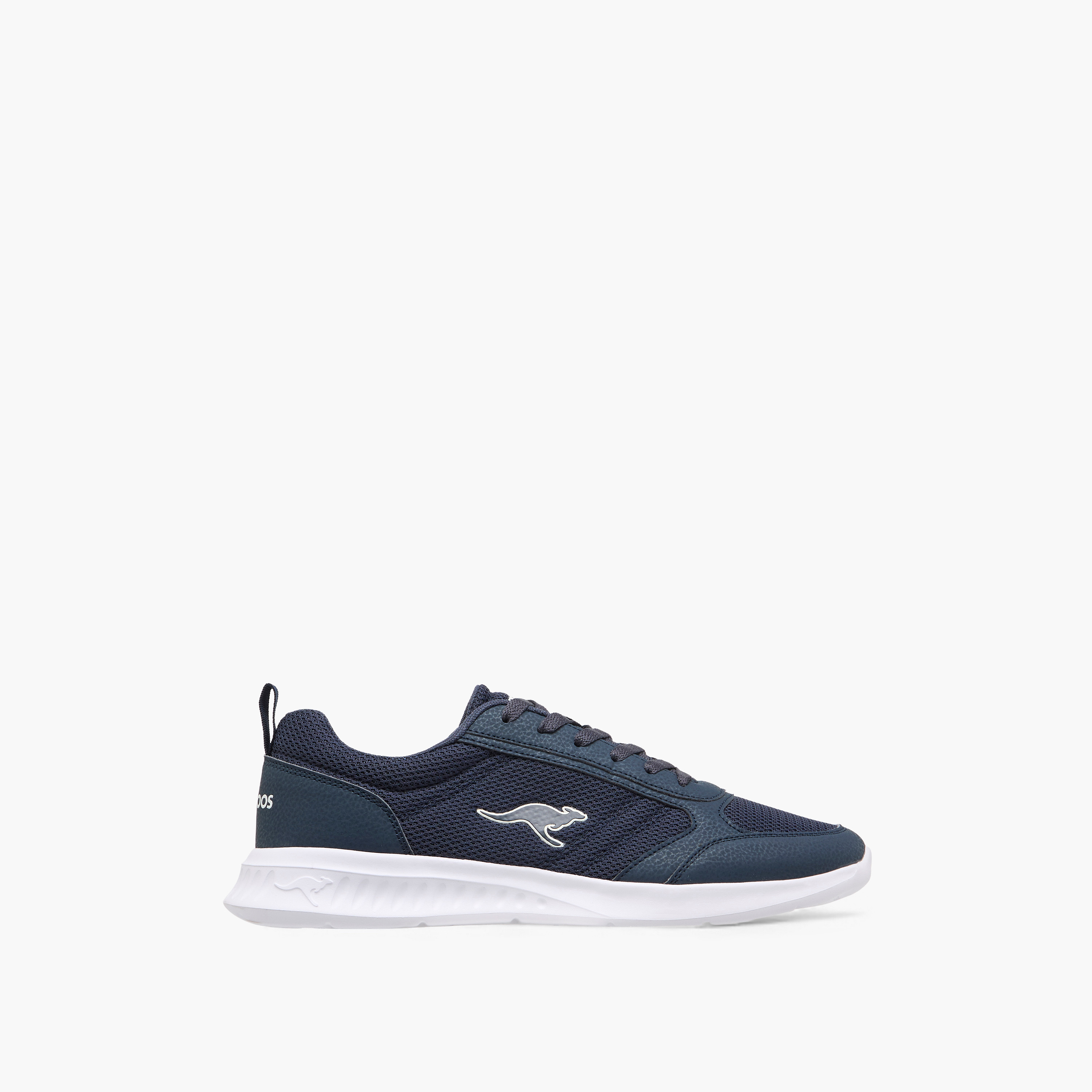 KangaROOS Men's Textured Sports Shoes with Lace-Up Closure-sports-men-shoes-image-3