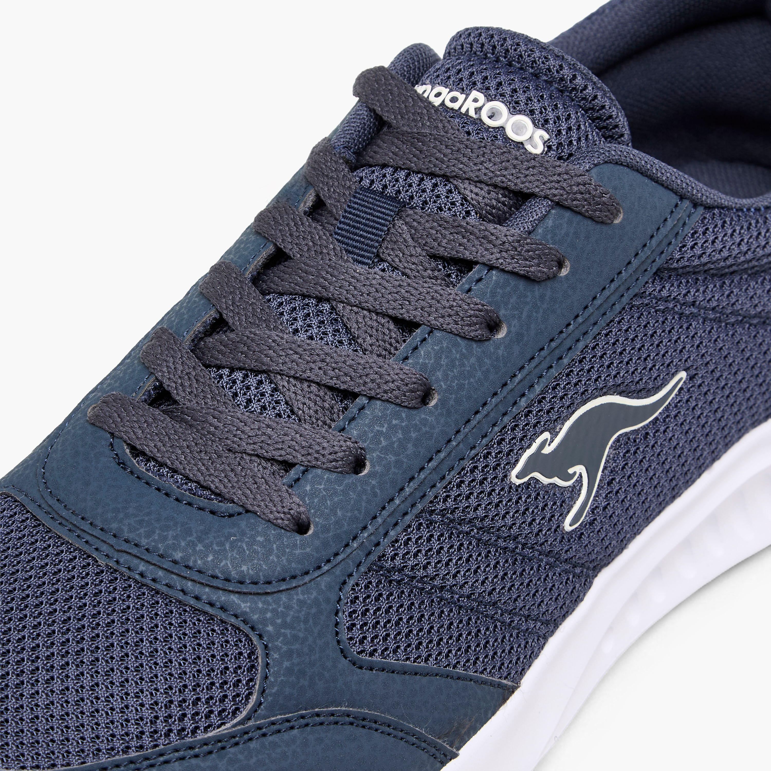 KangaROOS Men's Textured Sports Shoes with Lace-Up Closure-sports-men-shoes-image-4
