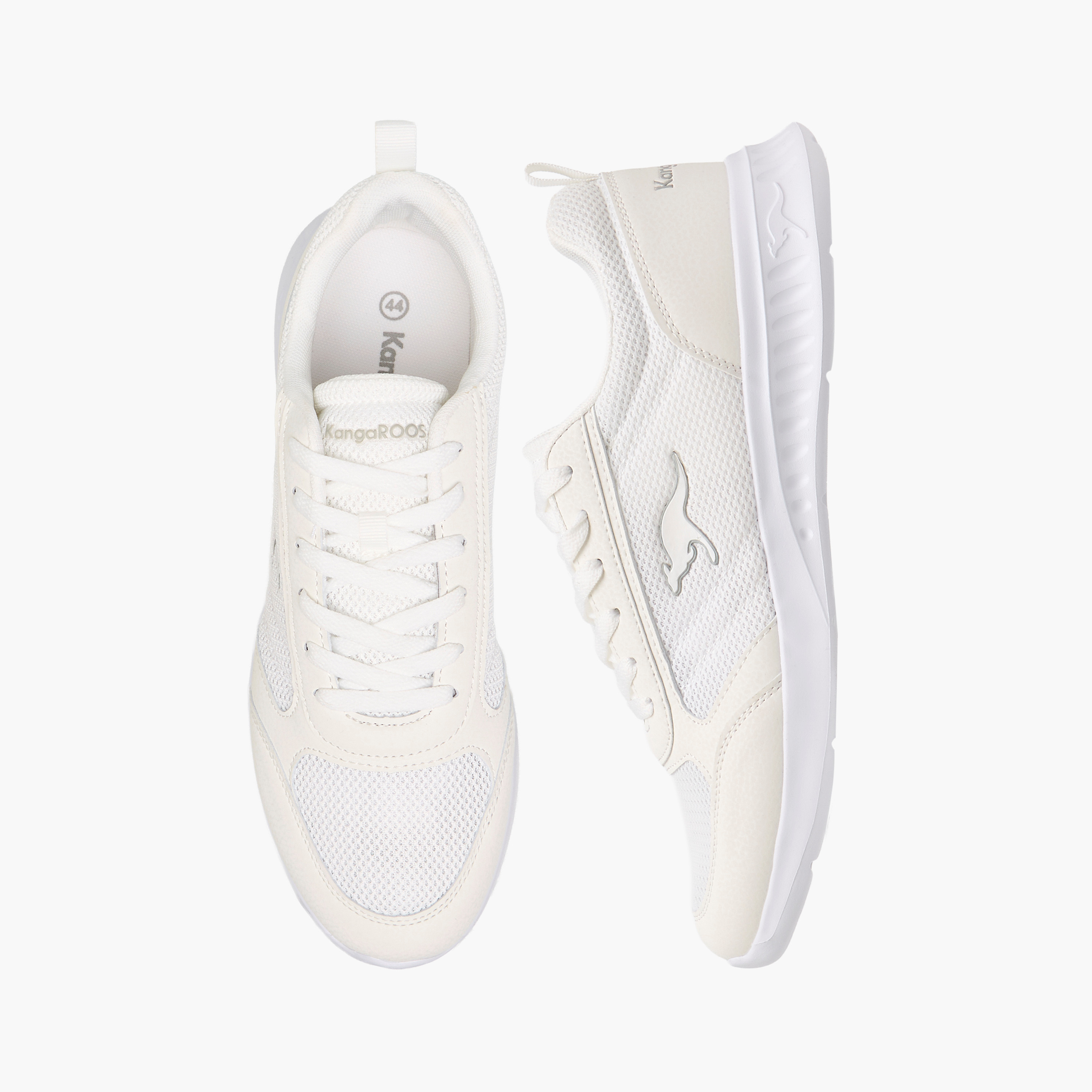 KangaROOS Men's Textured Sports Shoes with Lace-Up Closure-sports-men-shoes-image-1