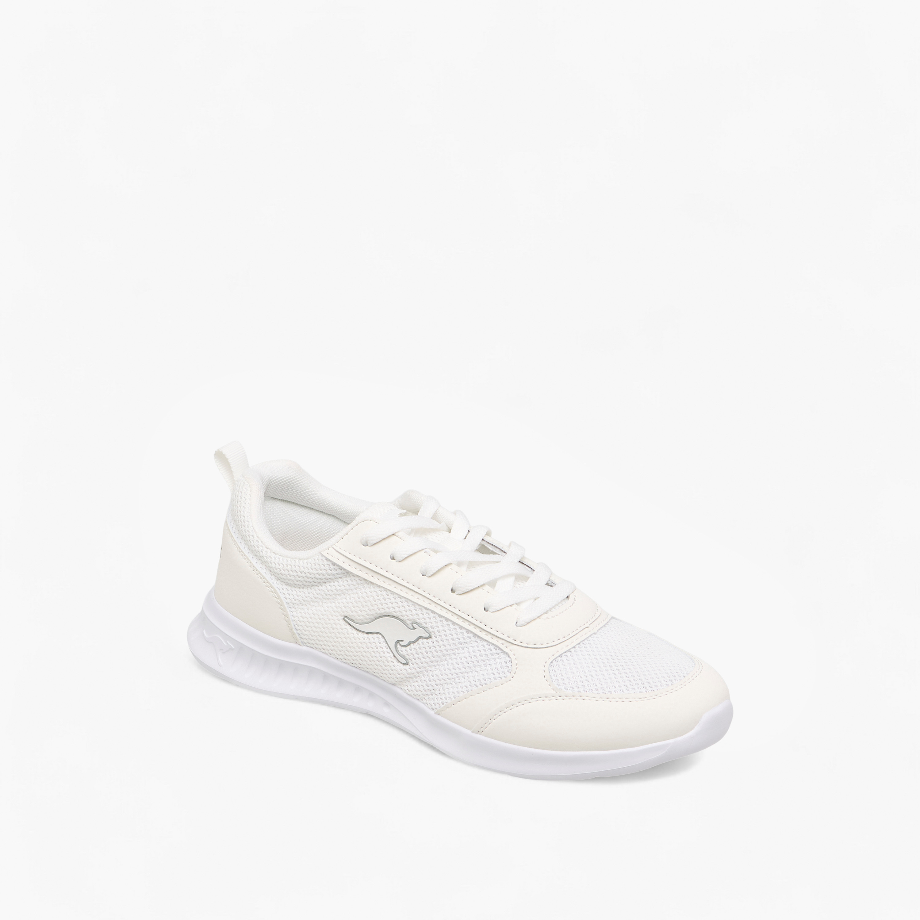 KangaROOS Men's Textured Sports Shoes with Lace-Up Closure-sports-men-shoes-image-2