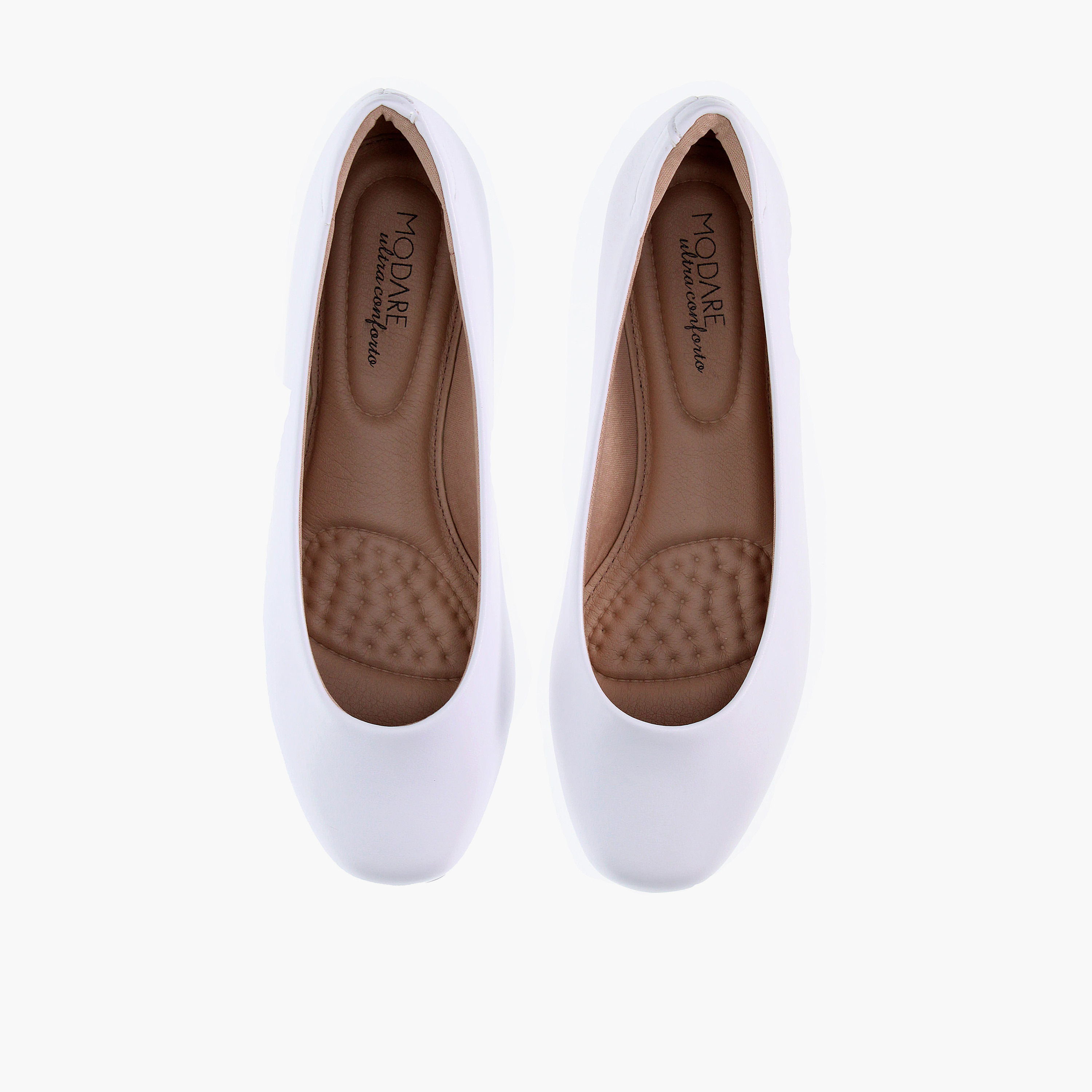 مودير- حذاء باليرينا نسائي سهل الارتداء بمقدمة مستديرة | 7016-400-5536-16072-women-shoes-ballerinas-image-2