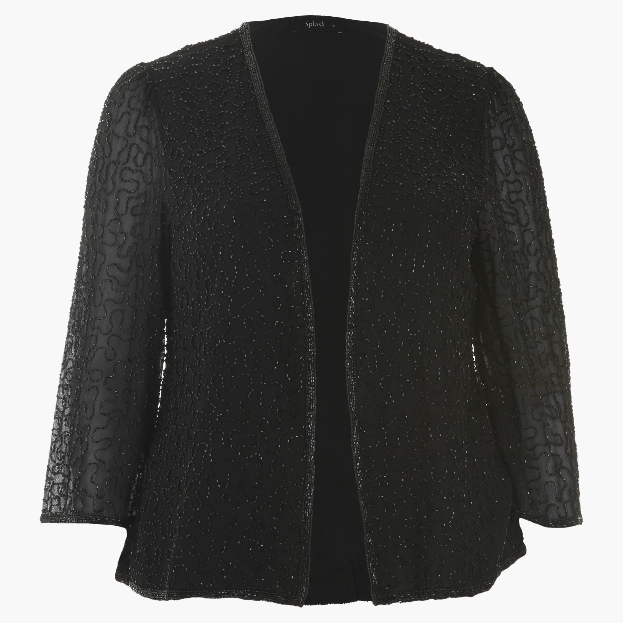 Plus size outlet embellished jackets