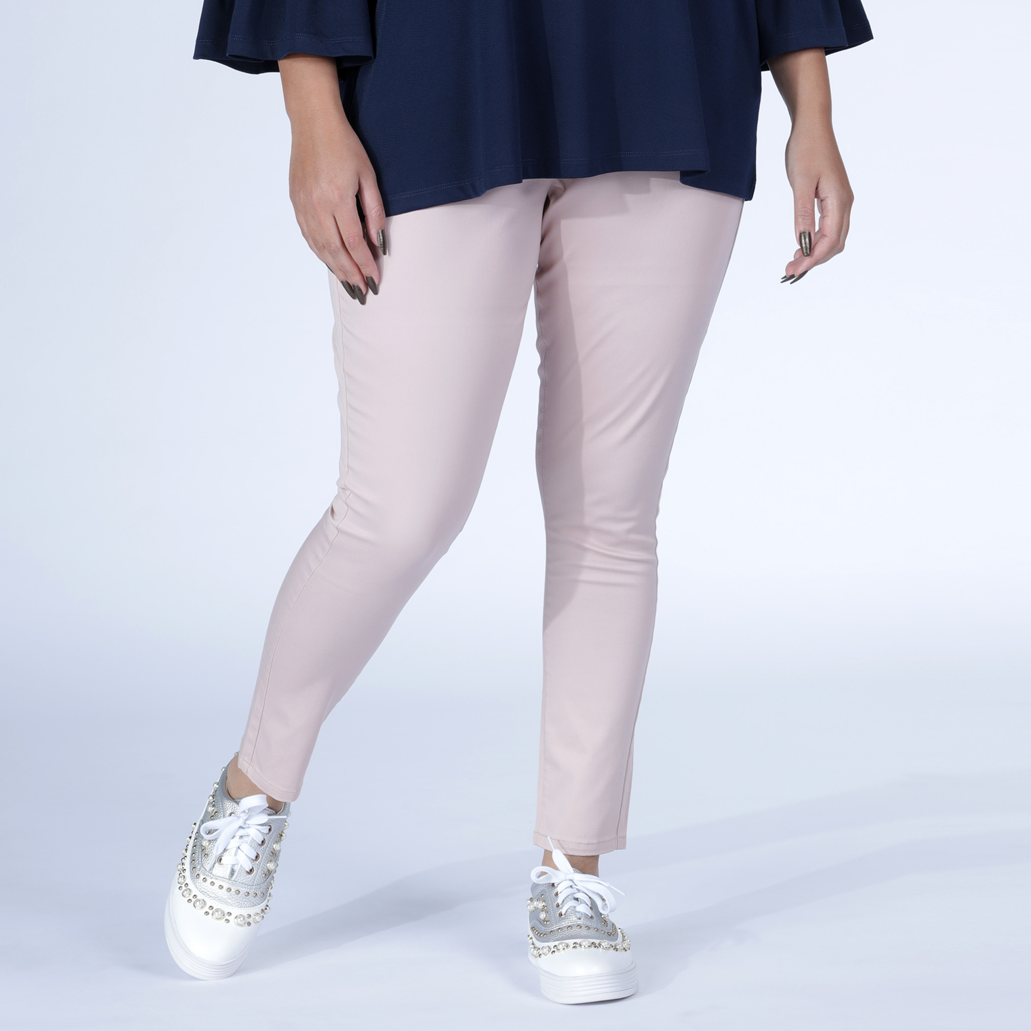 Full Length Chinos with Pocket Detail-women-clothing-bottoms-trousers-image-1