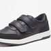 Mister Duchini Perforated Sneakers with Hook and Loop Closure-Boy%27s Sneakers-thumbnailMobile-3