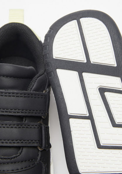 Juniors Perforated Sneakers with Hook and Loop Closure-Boy%27s Sneakers-image-5