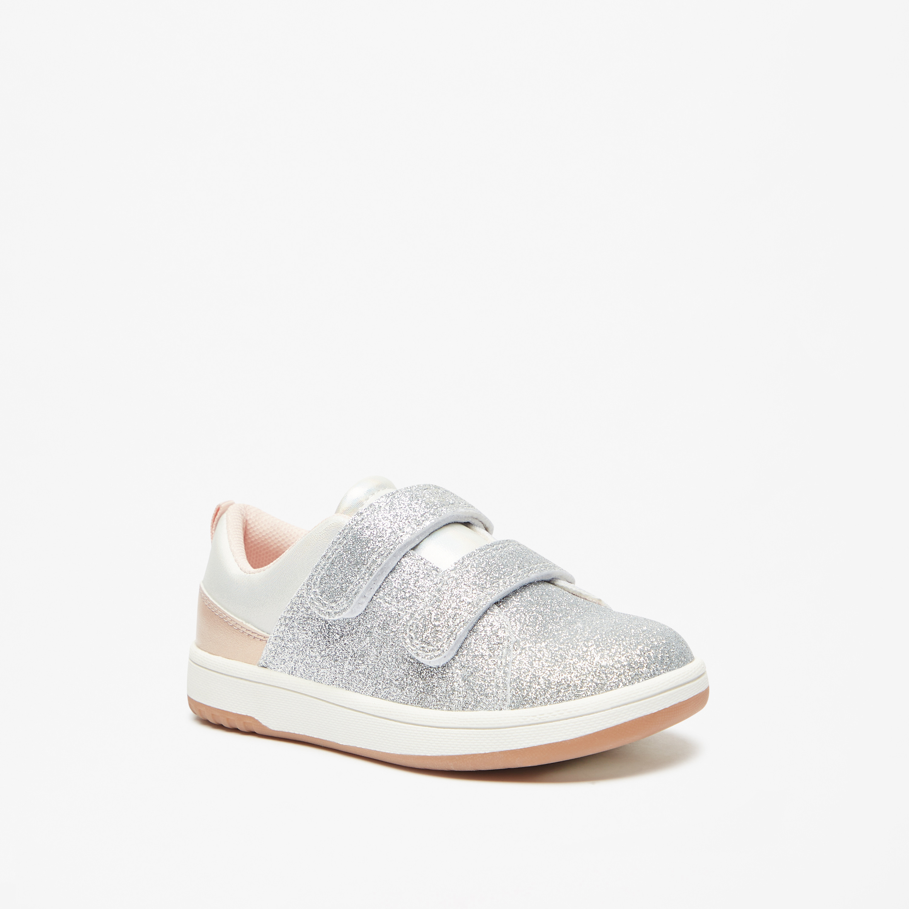 Baby girl glitter store trainers