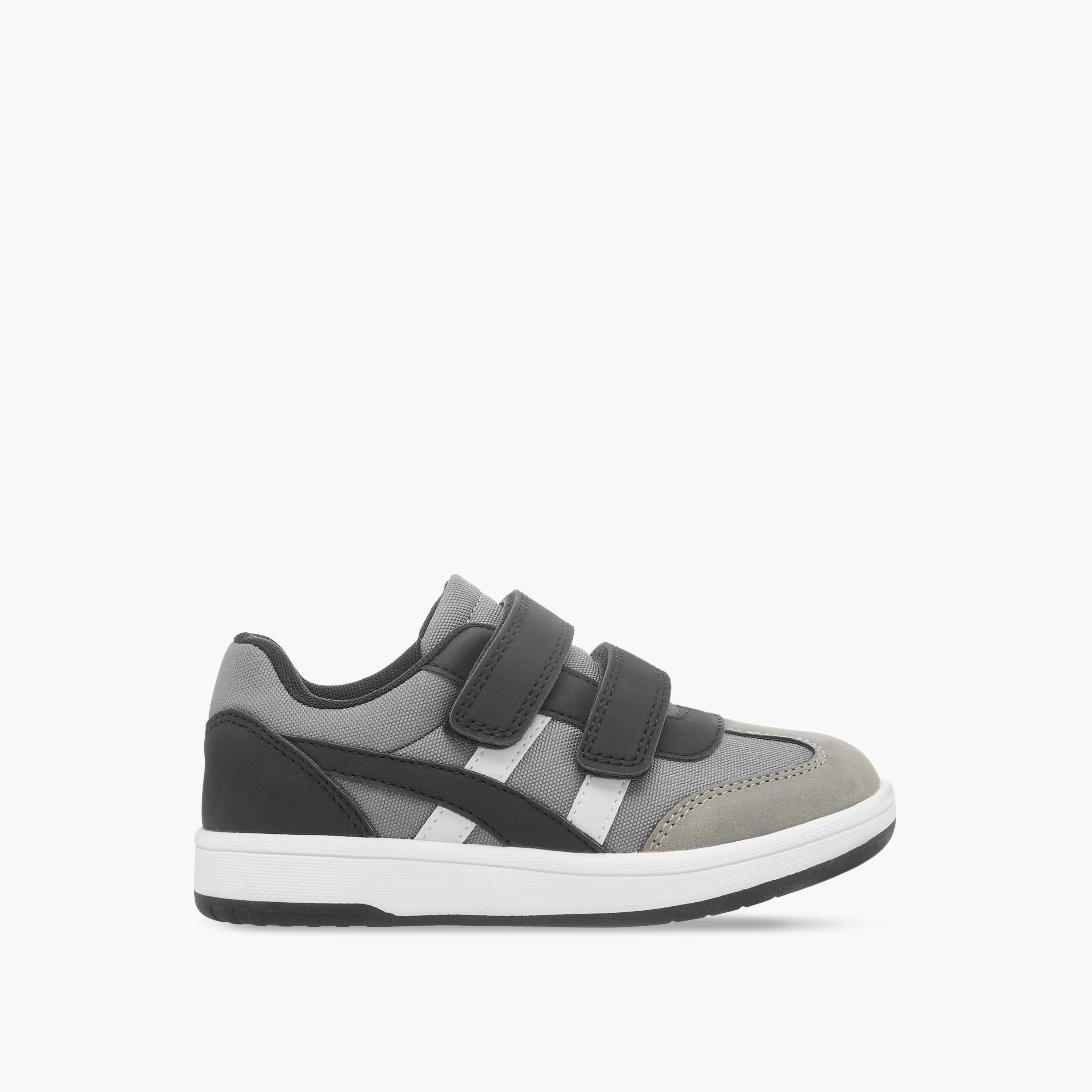 حذاء سنيكرز متعدد التصاميم بشريط إغلاق لاصق من جونيورز-boys-shoes-sneakers-image-3