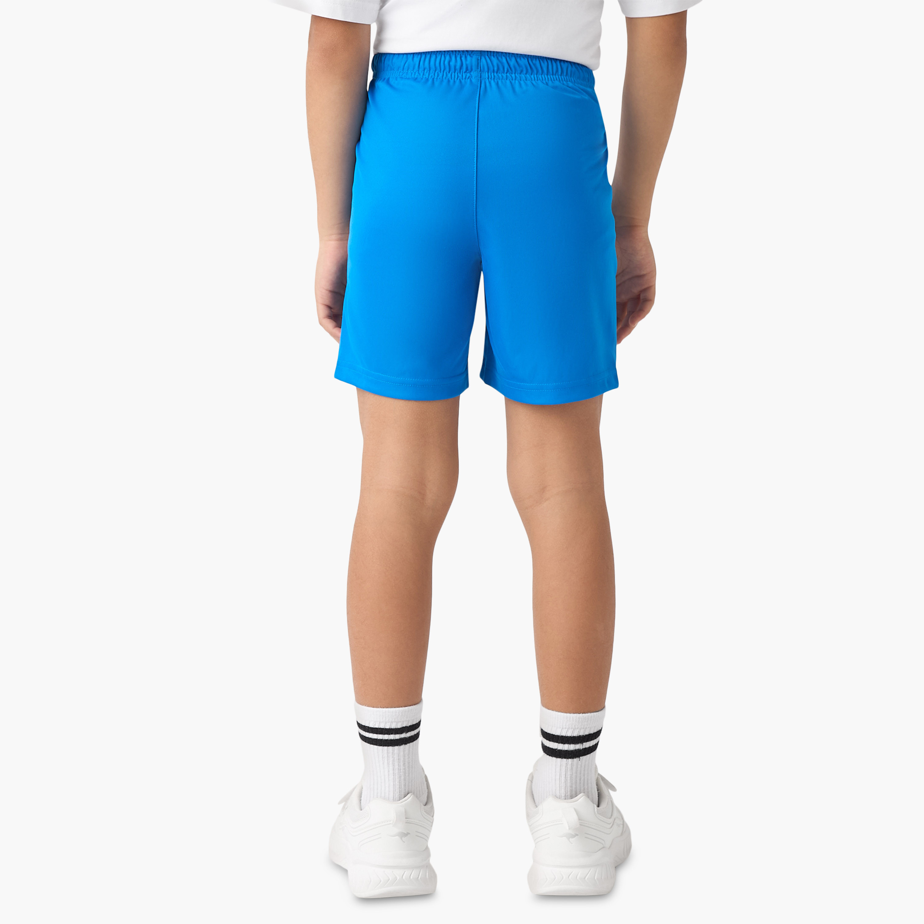 PUMA Panelled Shorts with Elasticated Waistband-boys-clothing-bottoms-shorts-image-3