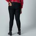 Plus Size Solid Jeggings with Pocket Detail and Elasticised Waistband-Leggings and Jeggings-thumbnail-2