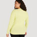 Textured Round Neck T-shirt with Long Sleeves-Tops-thumbnail-3
