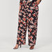 Floral Print Mid-Rise Palazzos with Shirred Waistband-Pants-thumbnailMobile-0