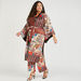 Printed Kimono with Tie-Up Belt and Slit Detail-Kimonos-thumbnailMobile-0