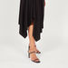 Textured Asymmetric Midi Skirt with Elasticised Waistband-Skirts-thumbnail-2