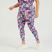 Floral Print Mid-Rise Leggings with Elasticated Waistband-Leggings and Jeggings-thumbnail-0
