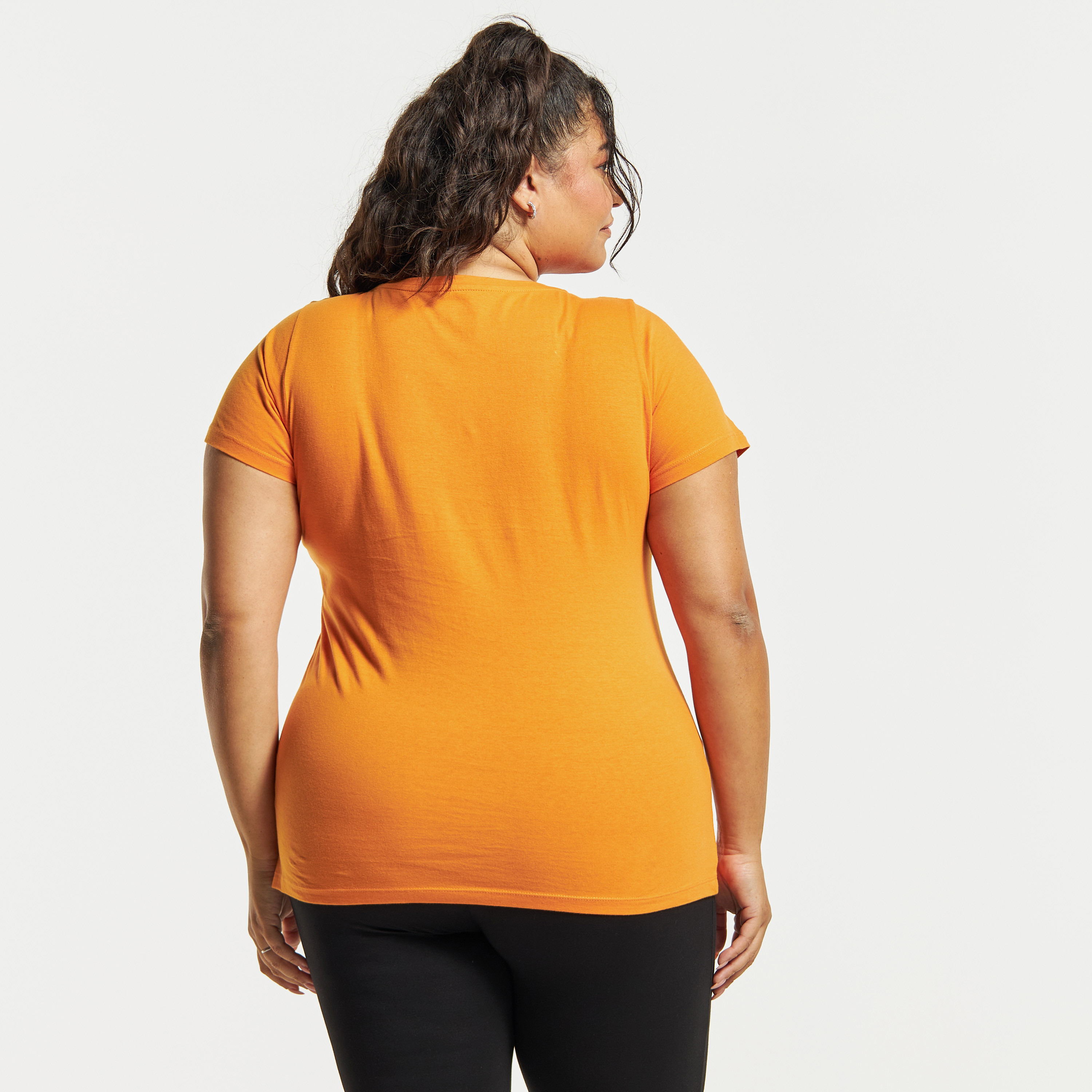 Orange t outlet shirt for women