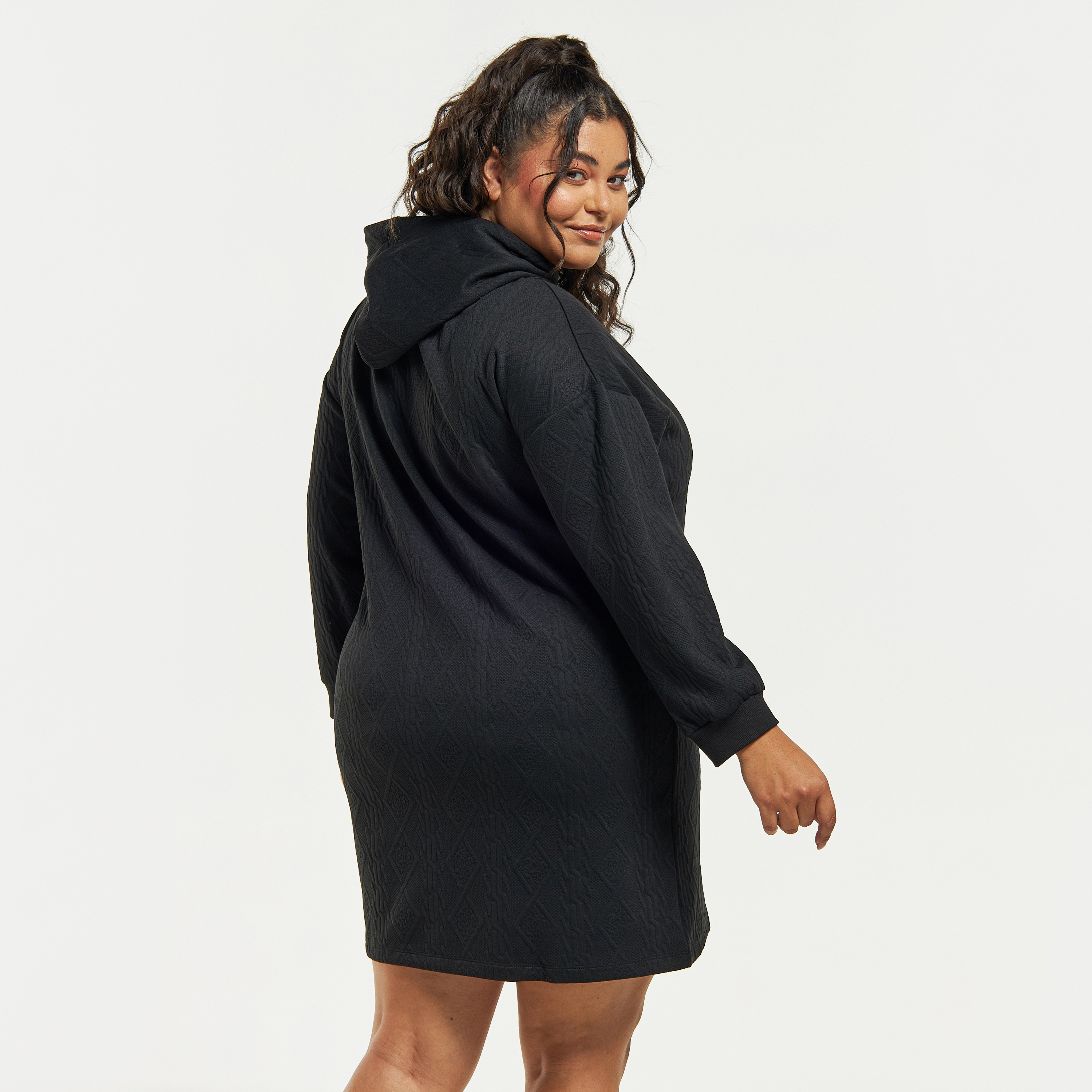 Oversized sweatshirt 2025 dress plus size