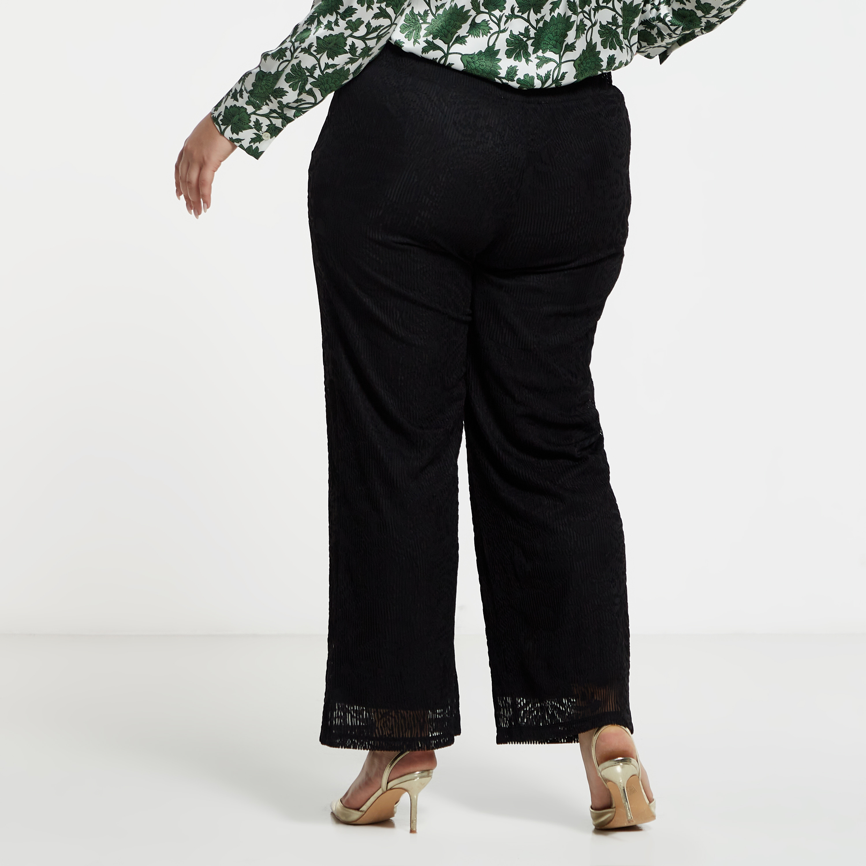 Plus size lace clearance pants